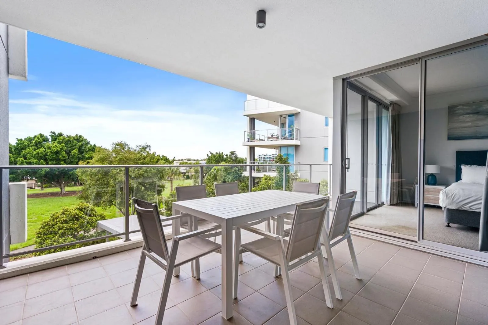Balcony/Terrace in Harbour Quays Apartments