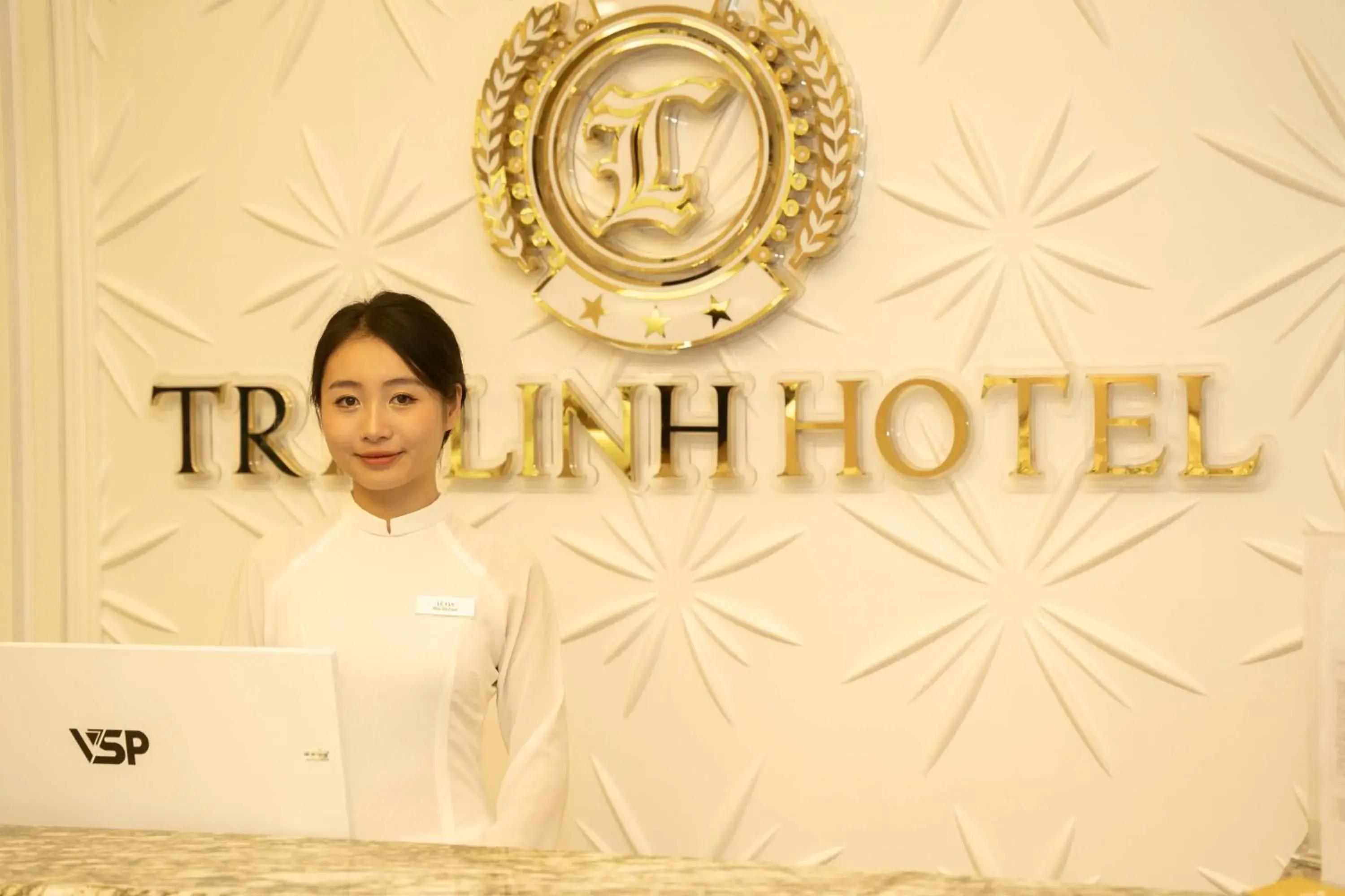 Lobby or reception in TRA LINH HOTEL & RESTAURANTs Lobby or reception in TRA LINH HOTEL & RESTAURANTs