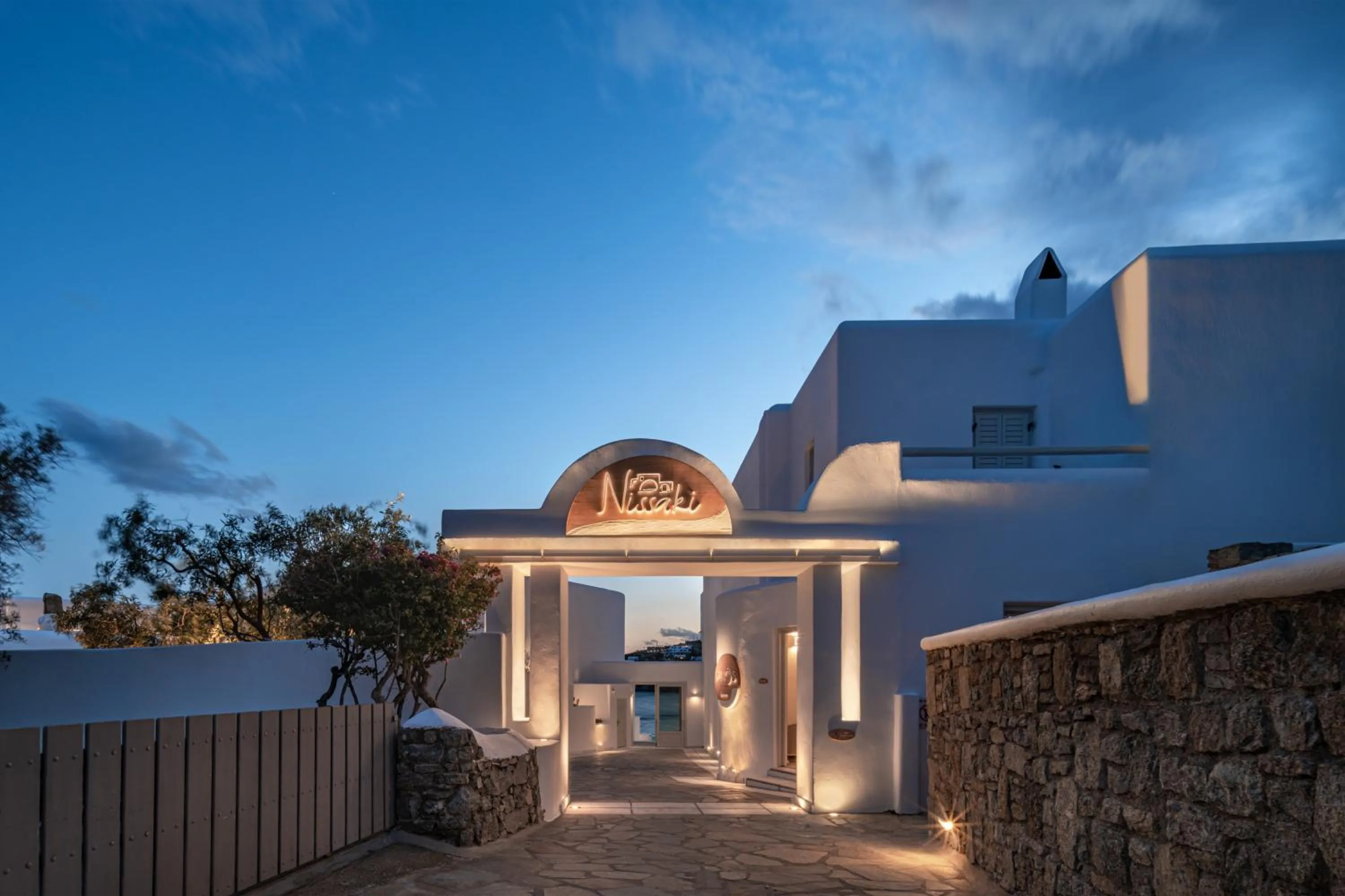 Property building in Nissaki Boutique Hotel