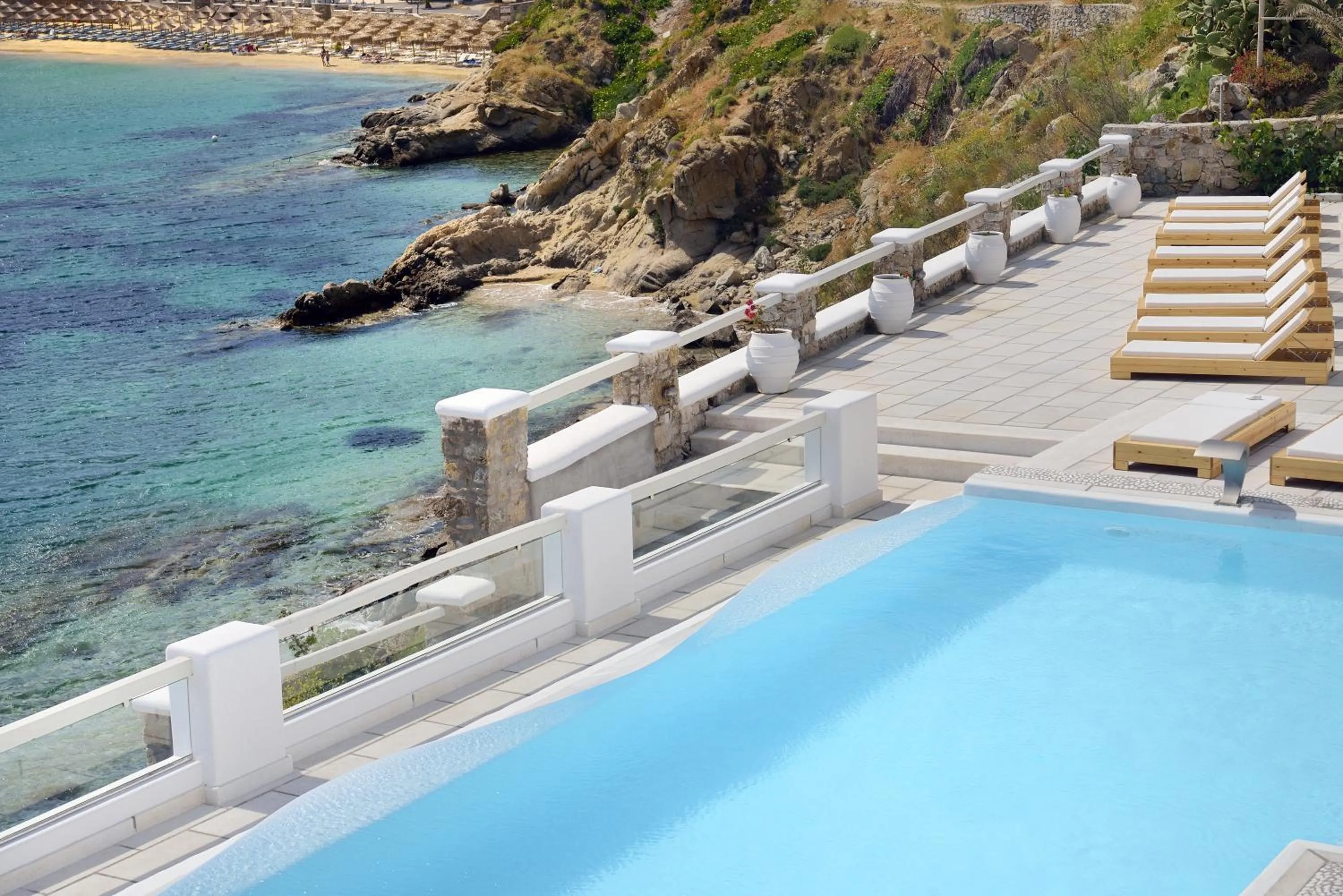 Sea view in Nissaki Boutique Hotel