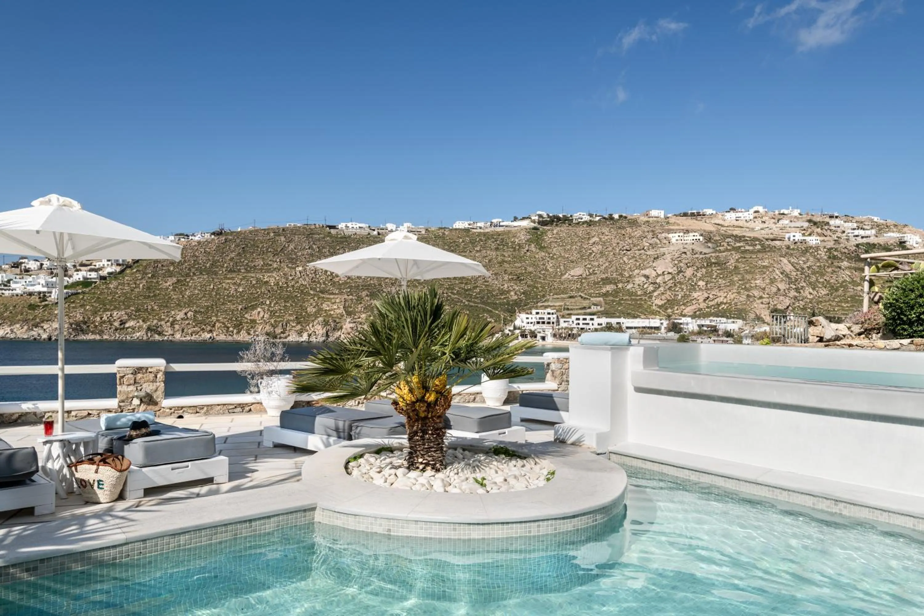 Balcony/Terrace in Nissaki Boutique Hotel