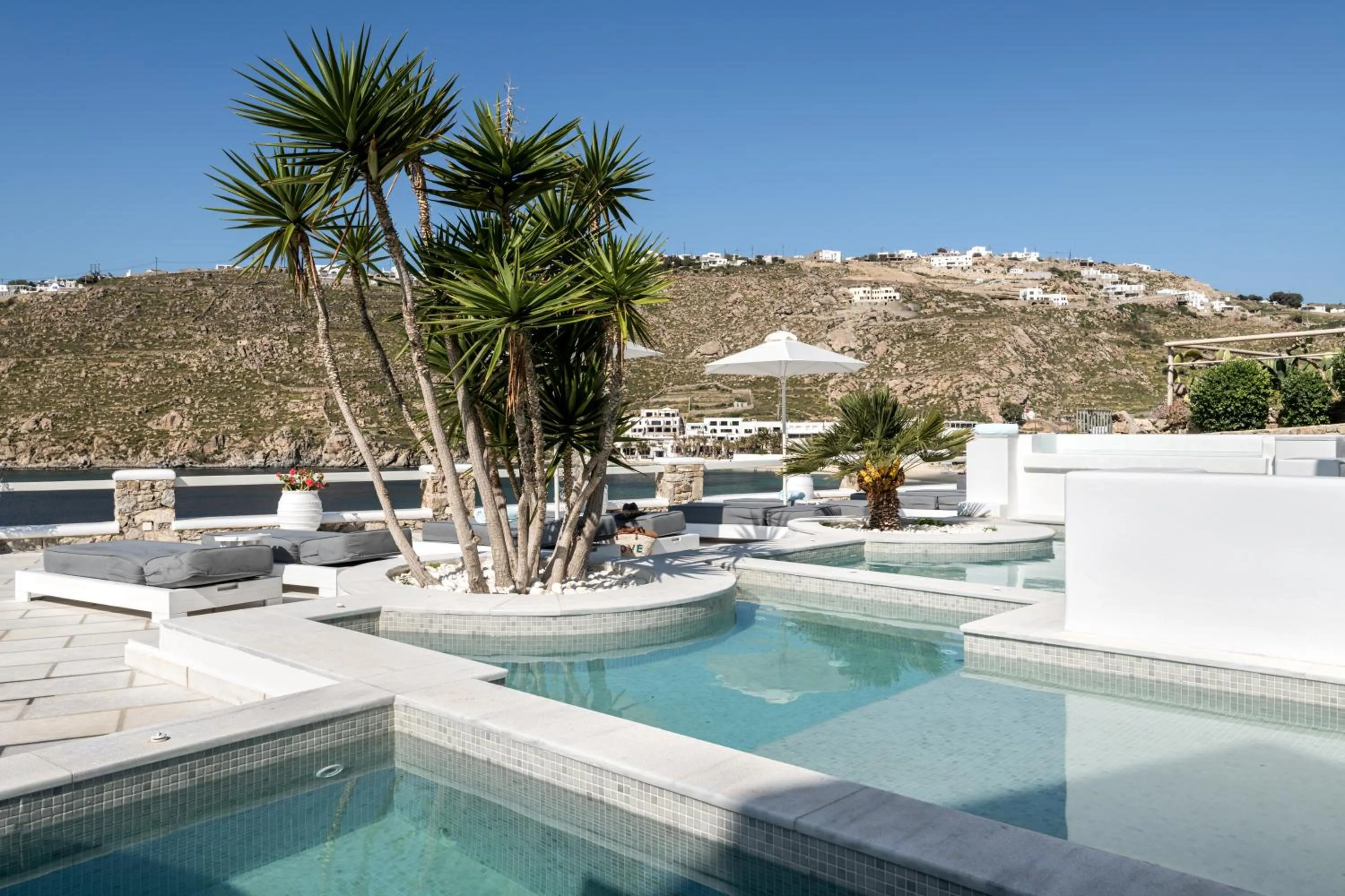 Swimming pool in Nissaki Boutique Hotel