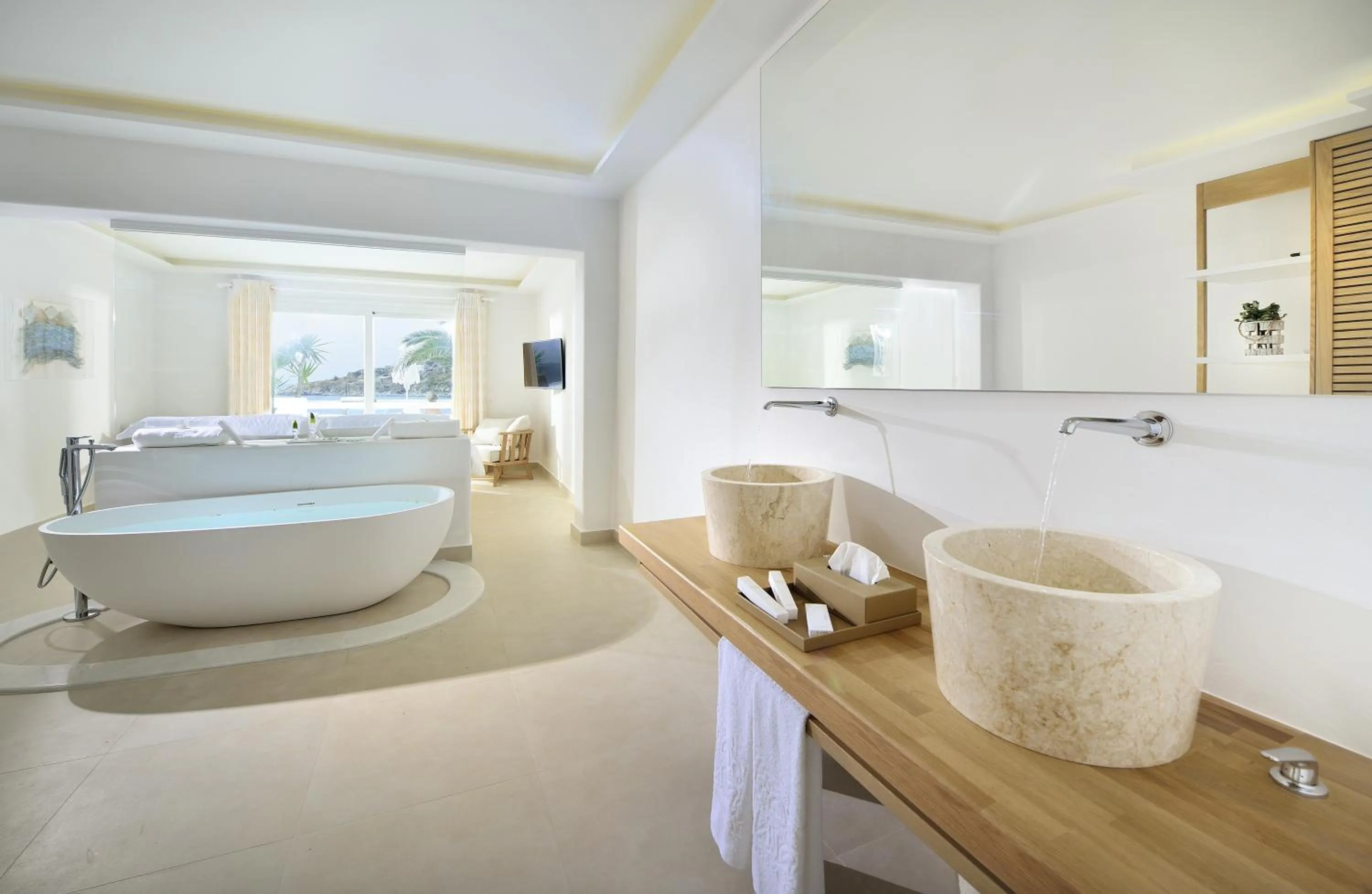 Bathroom in Nissaki Boutique Hotel