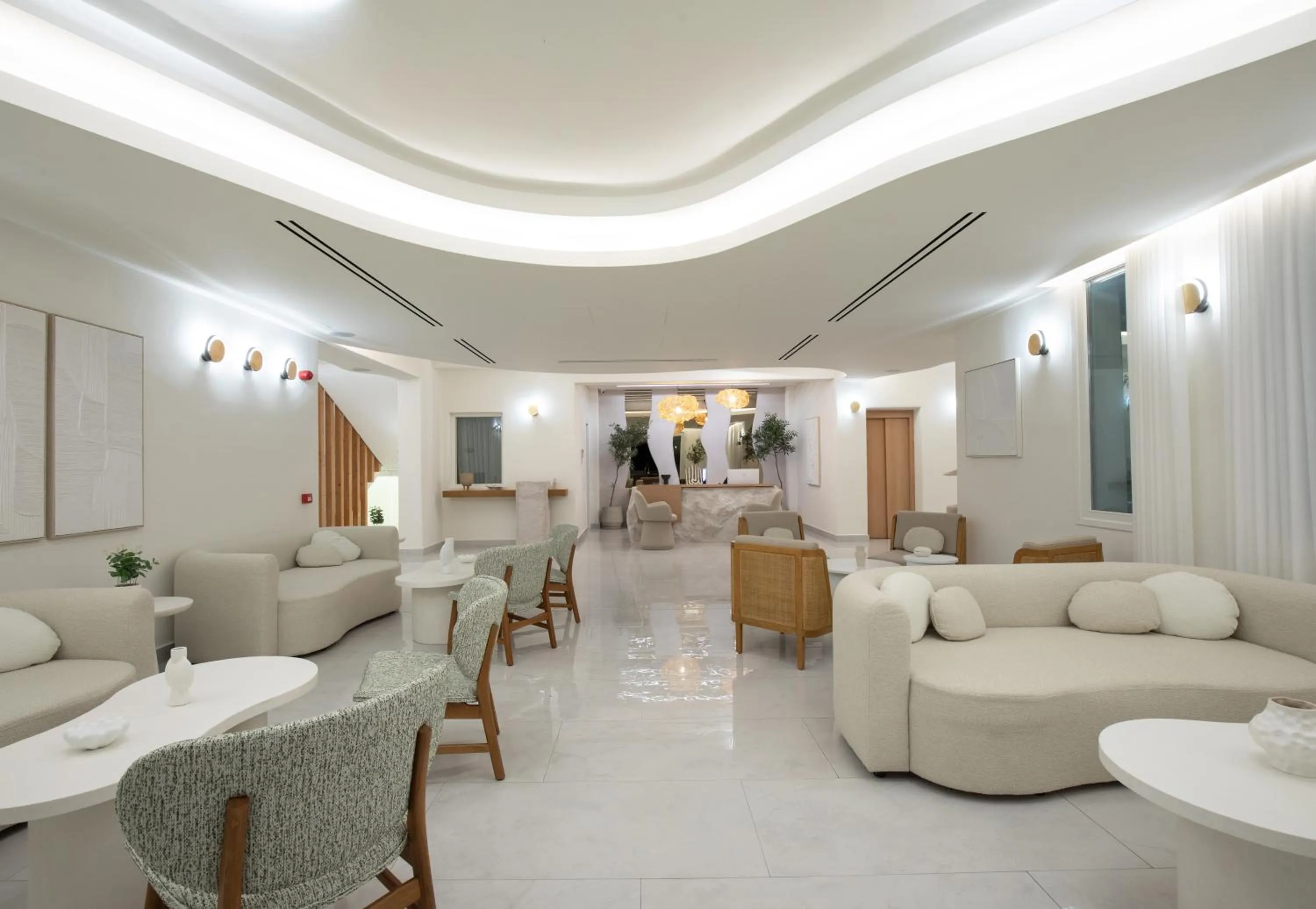 Lobby or reception in Nissaki Boutique Hotel