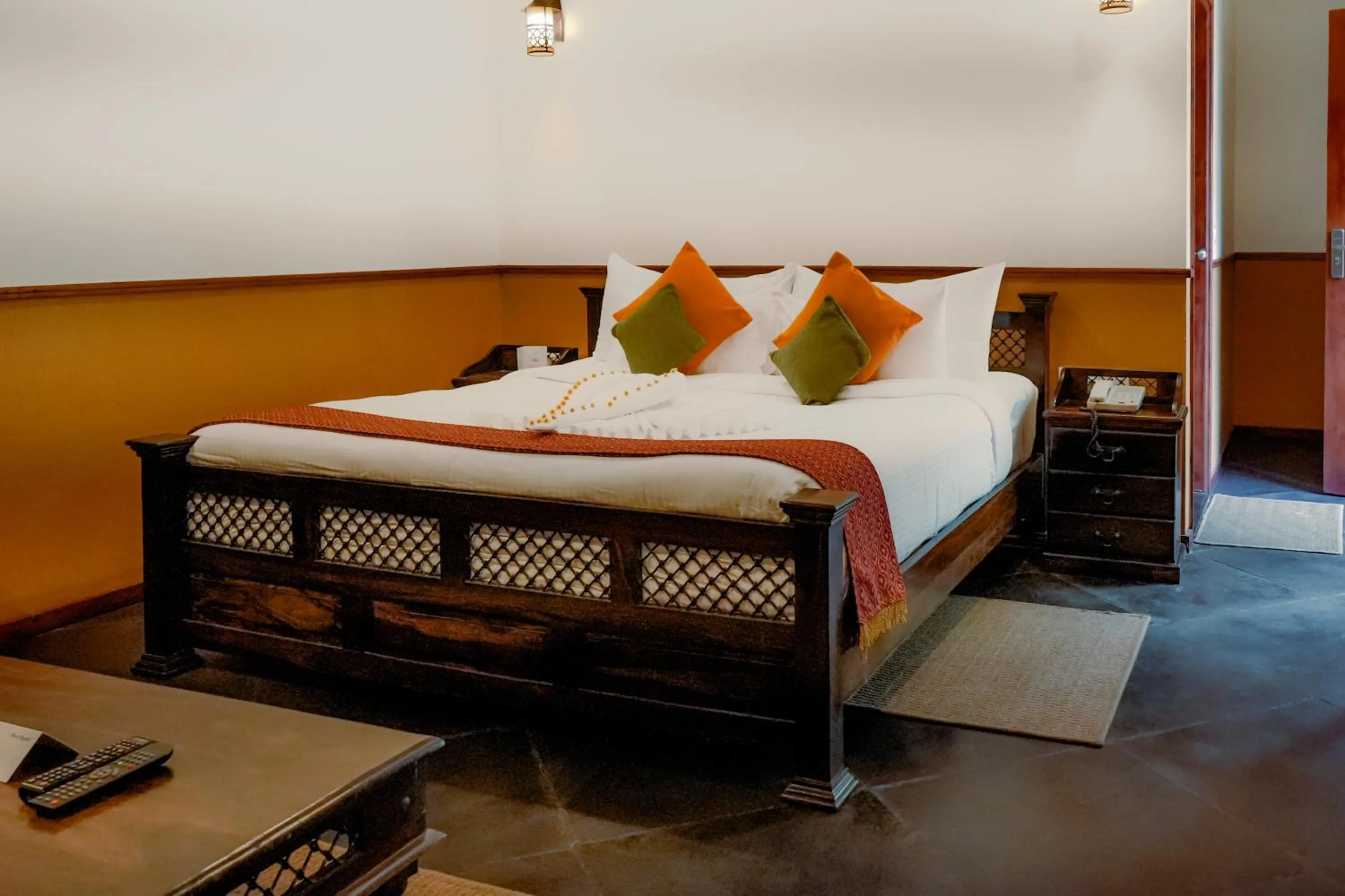 Bed in The Hive, Wayanad