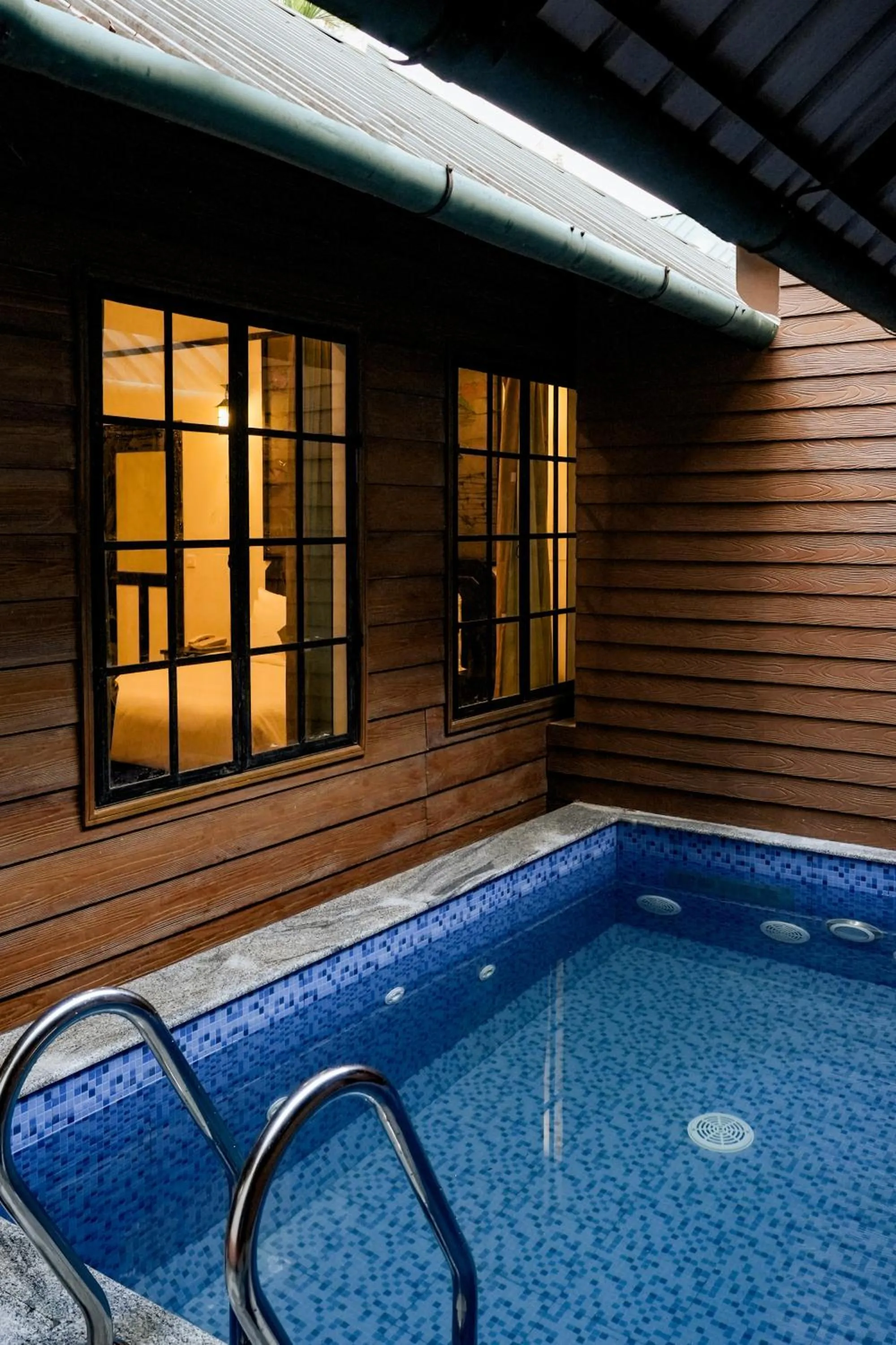 Swimming pool in The Hive, Wayanad