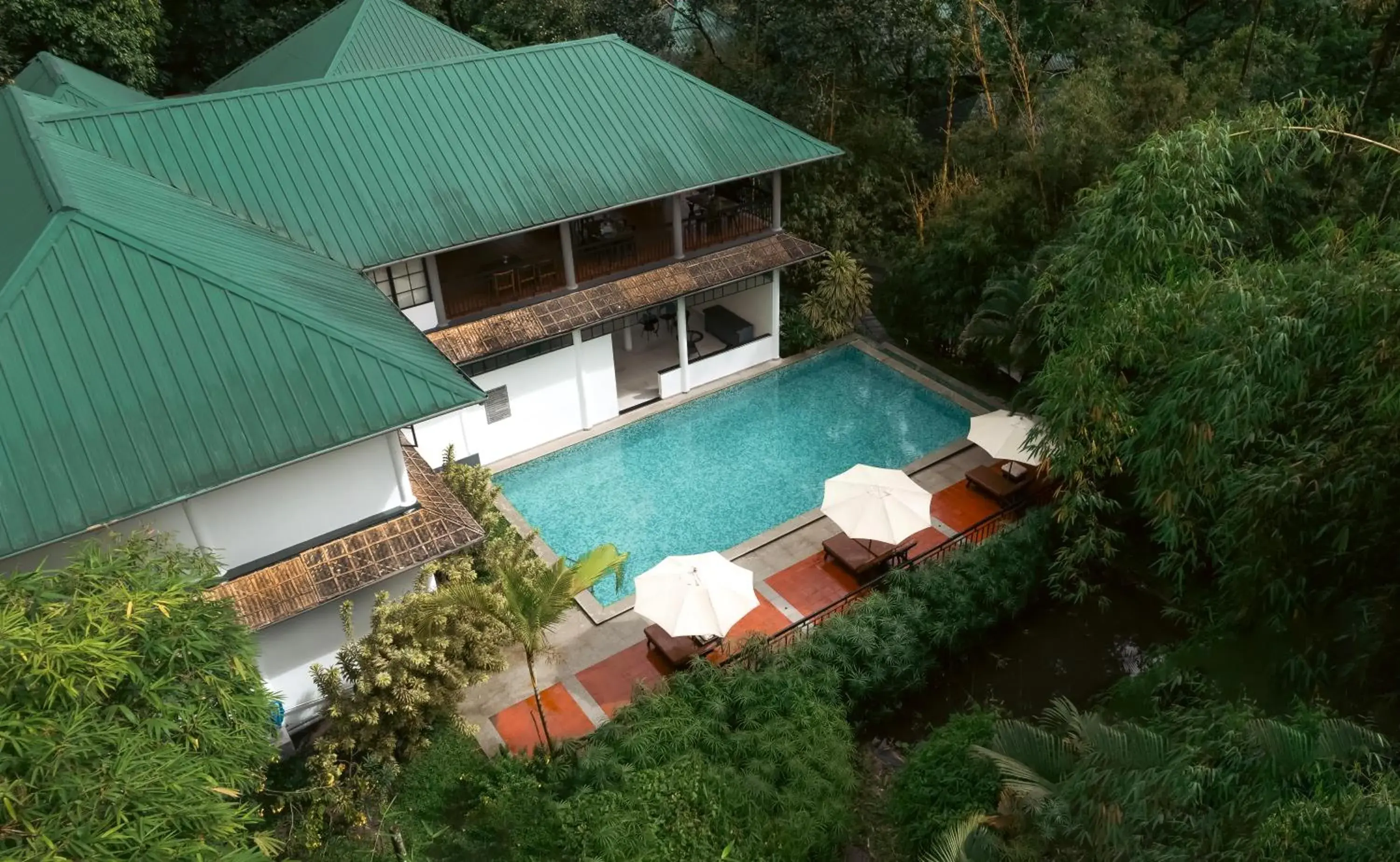 Swimming pool in The Hive, Wayanad Swimming pool in The Hive, Wayanad
