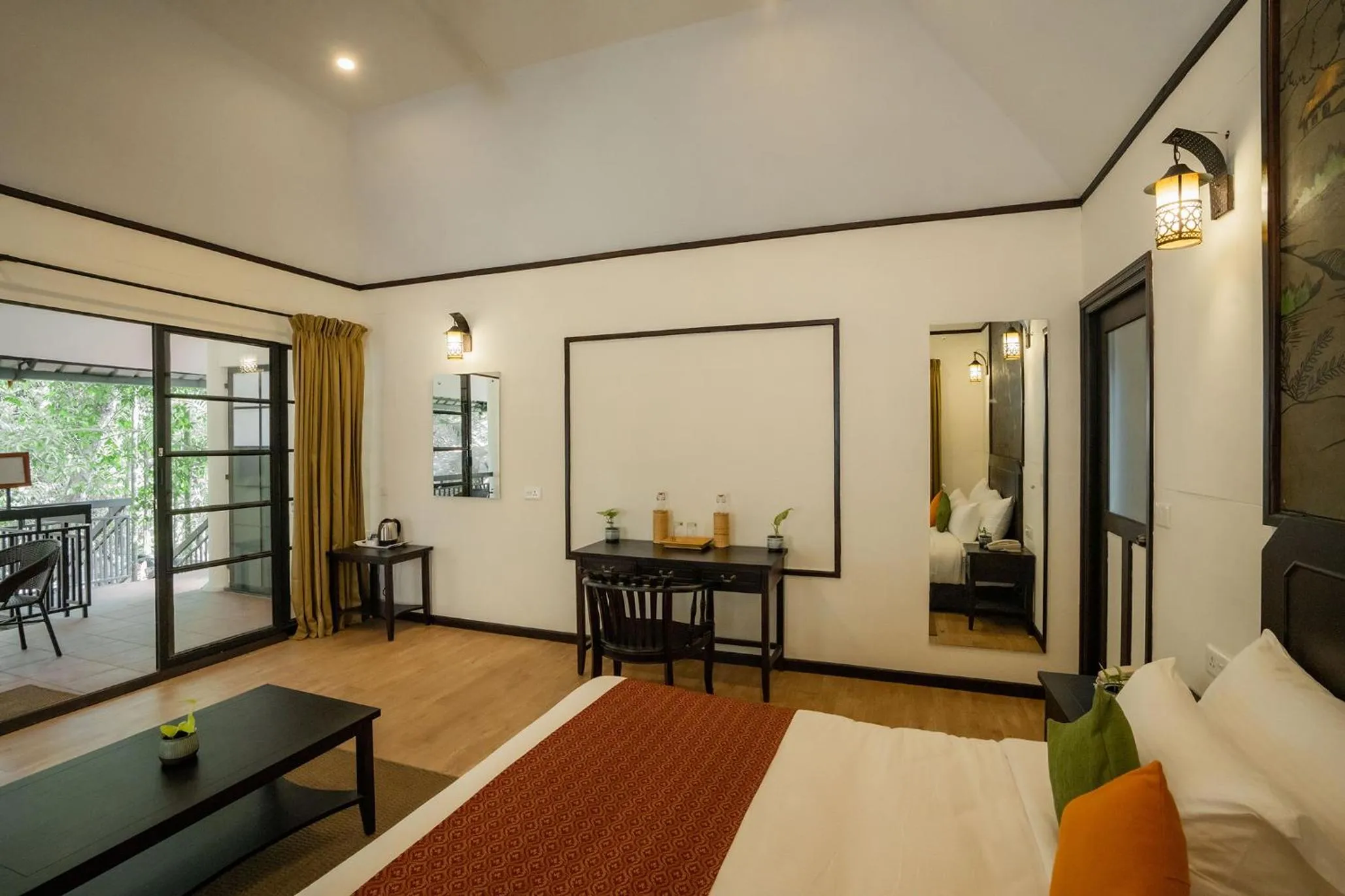 Photo of the whole room, Bed in The Hive, Wayanad