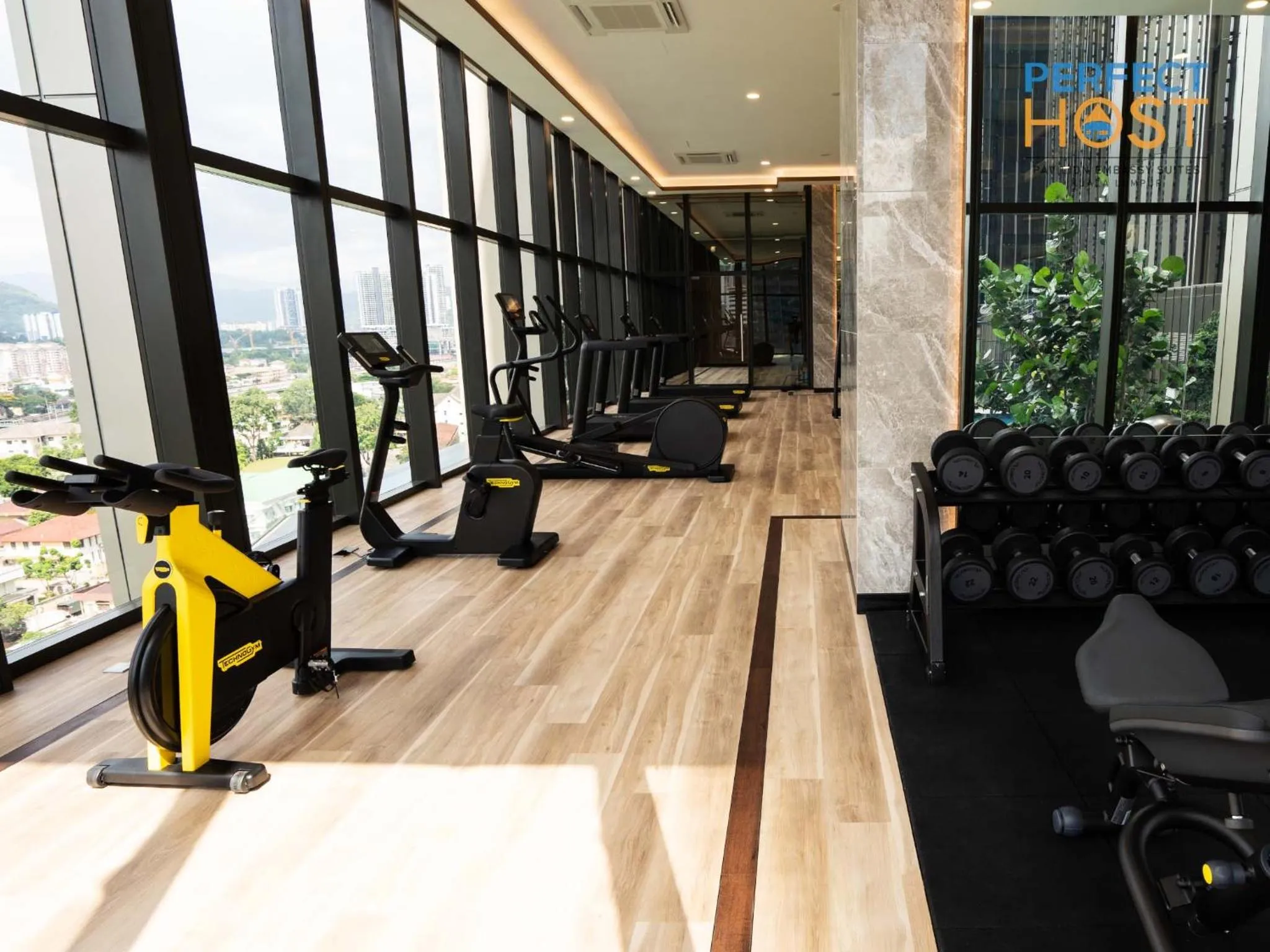 Fitness centre/facilities in Pavilion Embassy Suites KL by Perfect Host