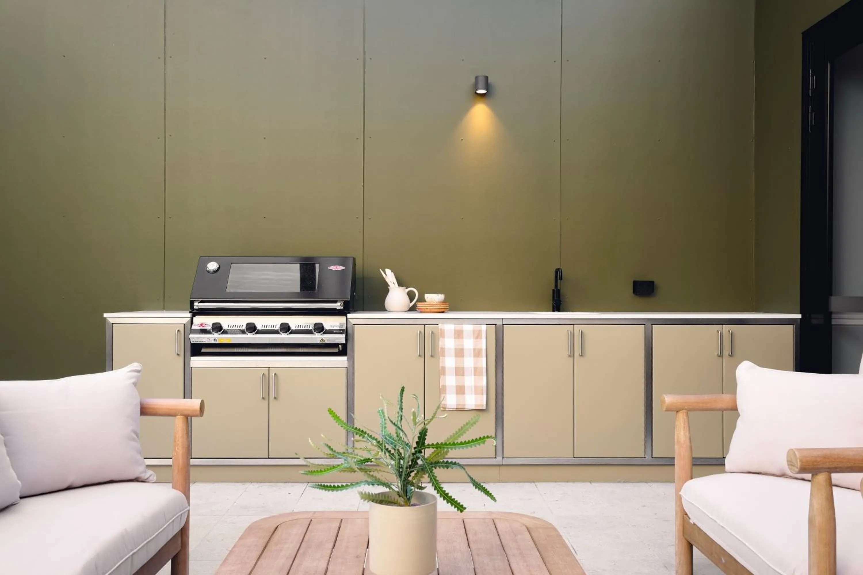 BBQ facilities in Southcamp