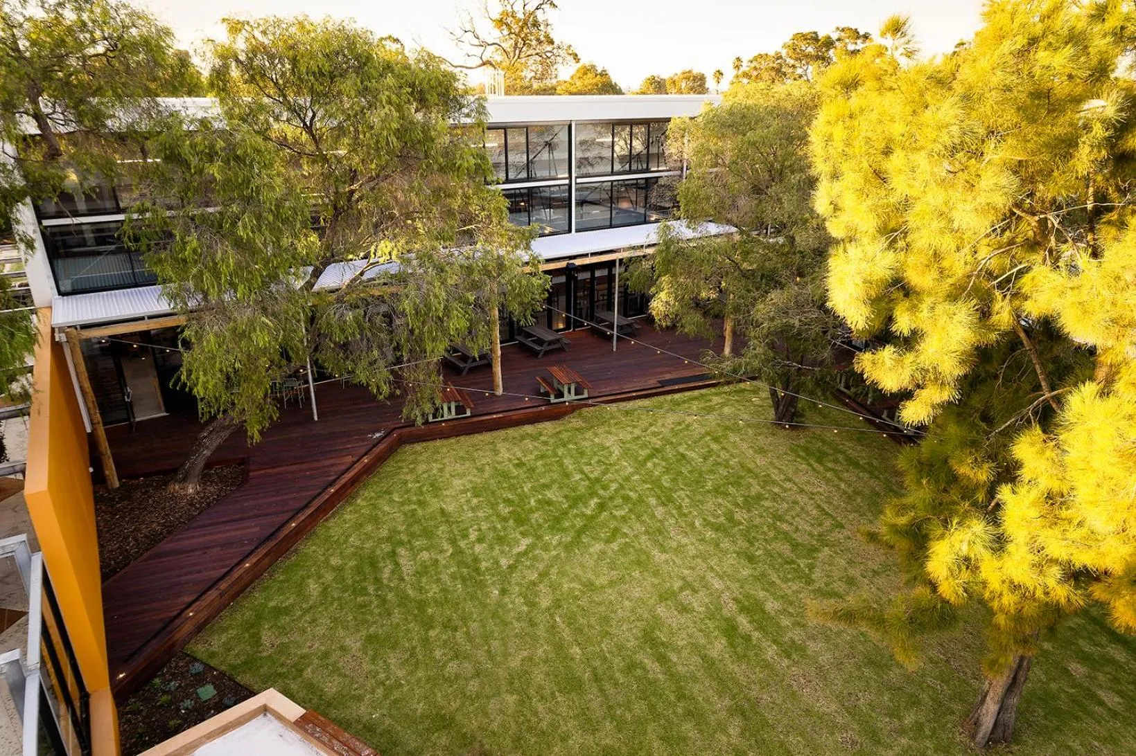 Garden view in Southcamp