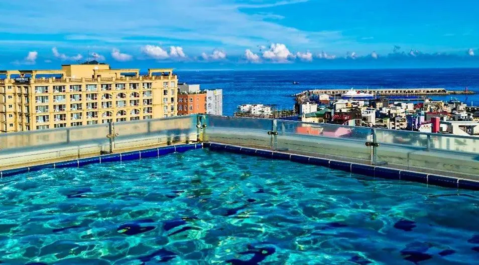 Swimming pool in Jeju Hotel the M