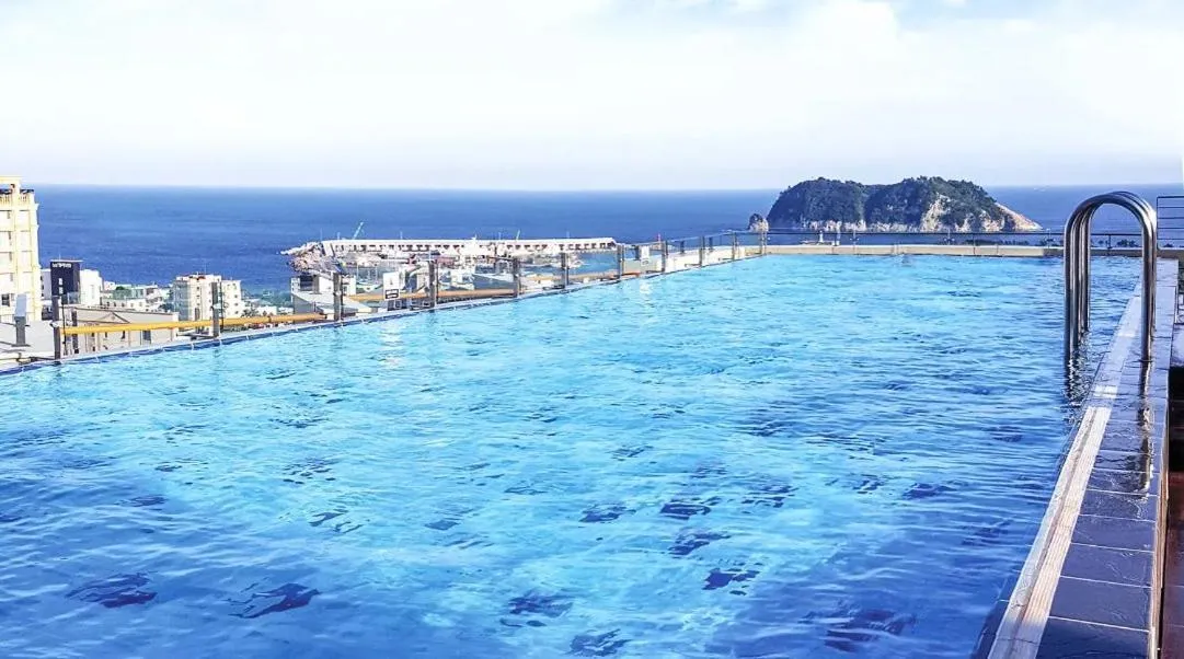 Swimming pool in Jeju Hotel the M