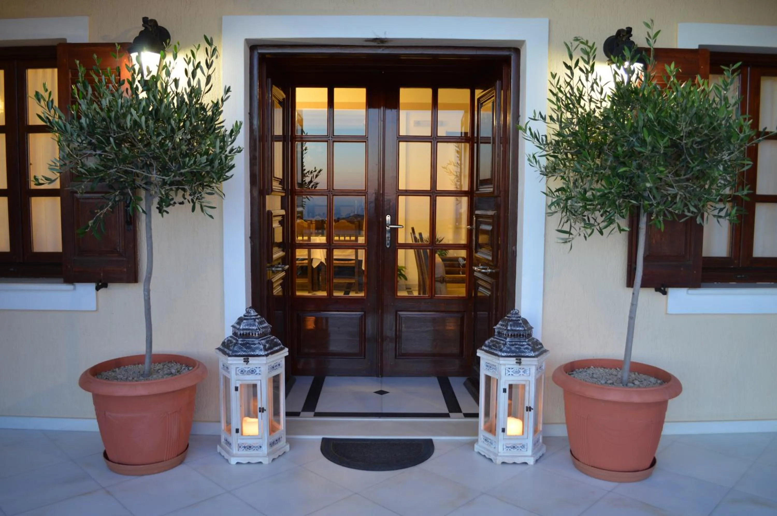 Facade/entrance in Astir Thira Hotel