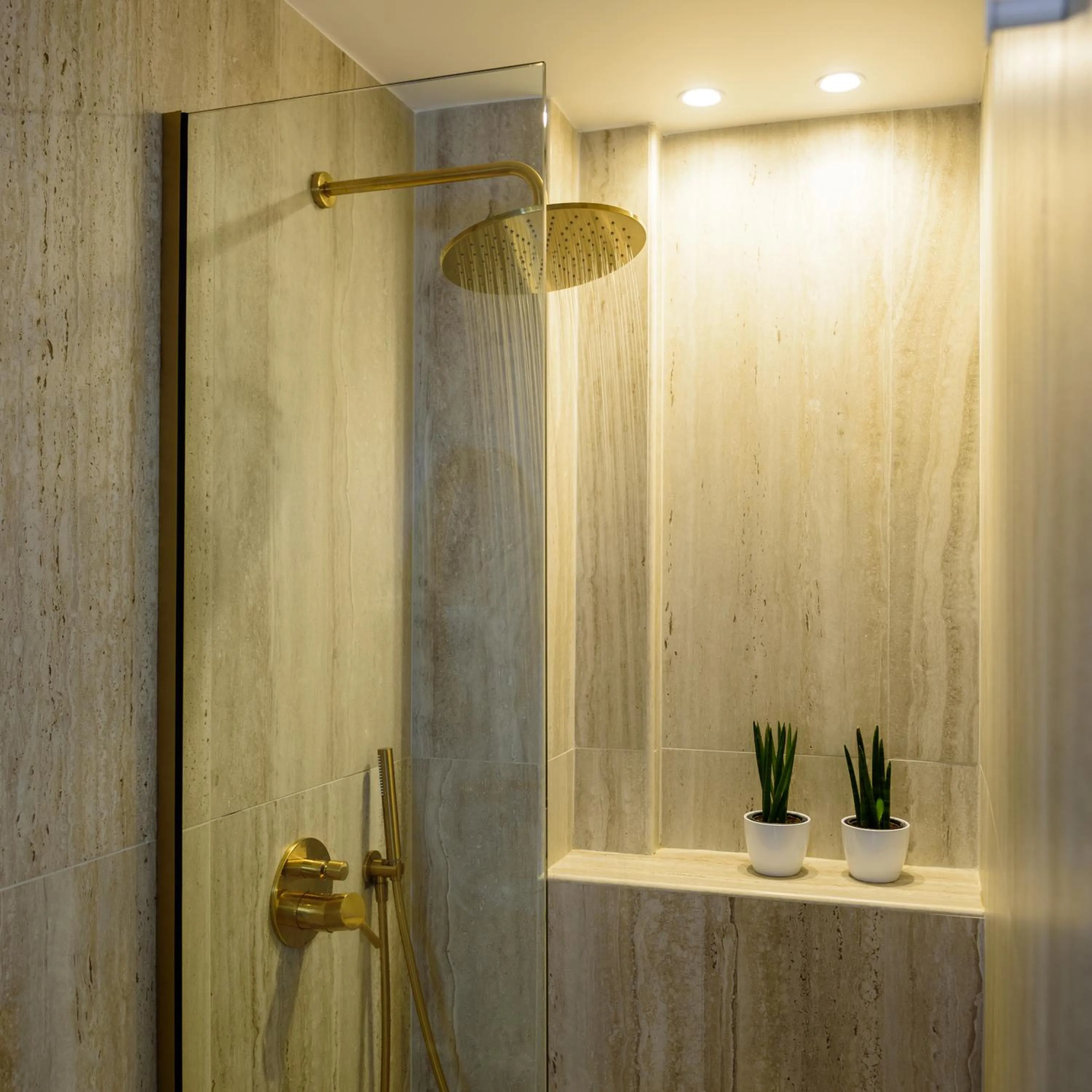 Bathroom in Astir Thira Hotel