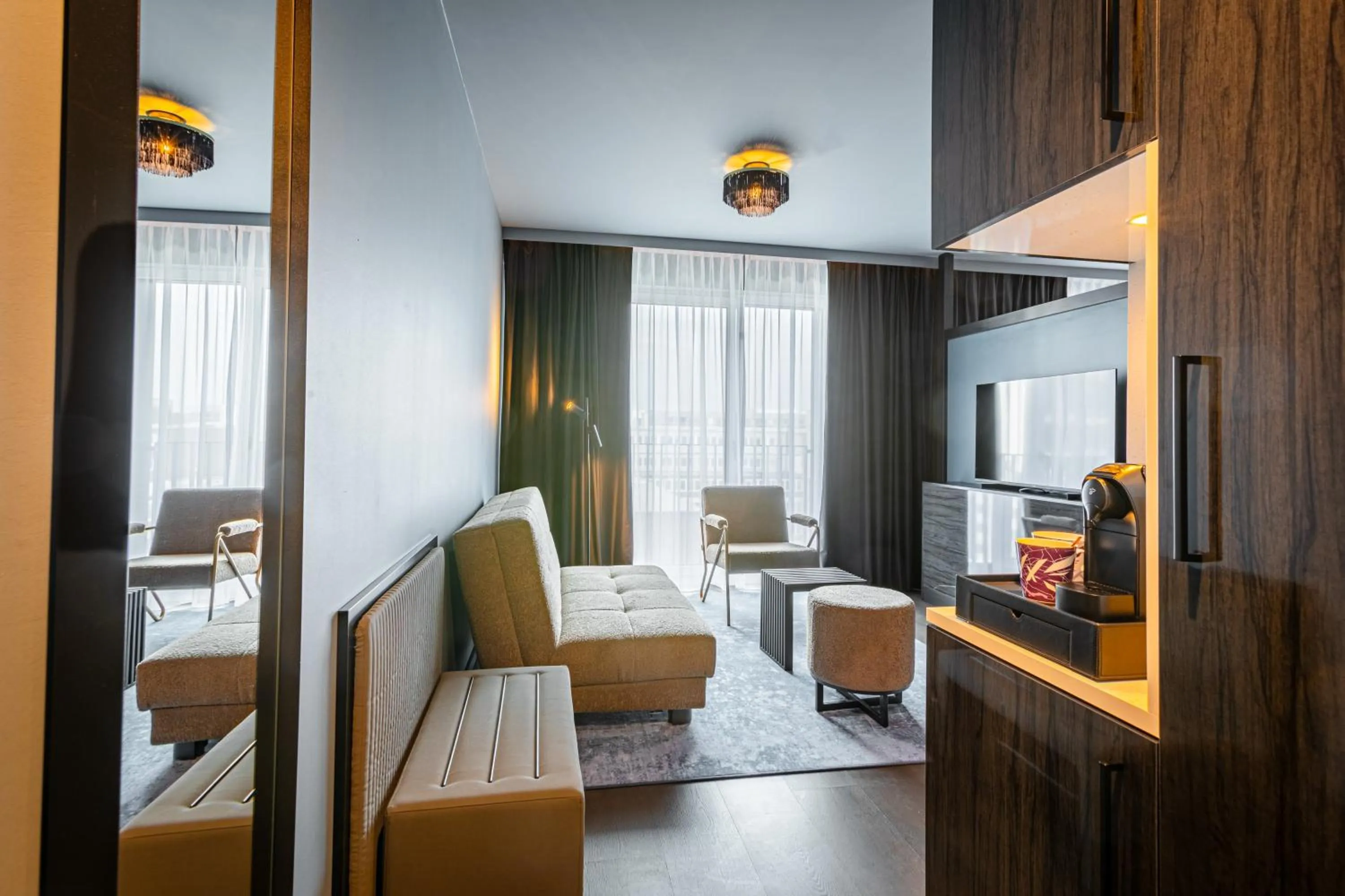 Bedroom, Bed in NYX Hotel Hamburg by Leonardo Hotels