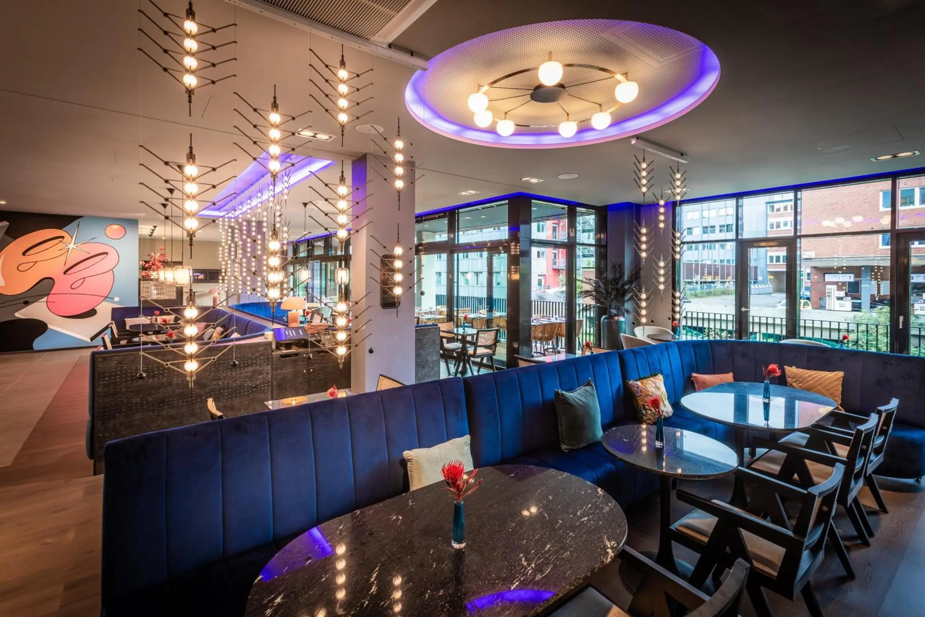 Restaurant/places to eat in NYX Hotel Hamburg by Leonardo Hotels Restaurant/places to eat in NYX Hotel Hamburg by Leonardo Hotels