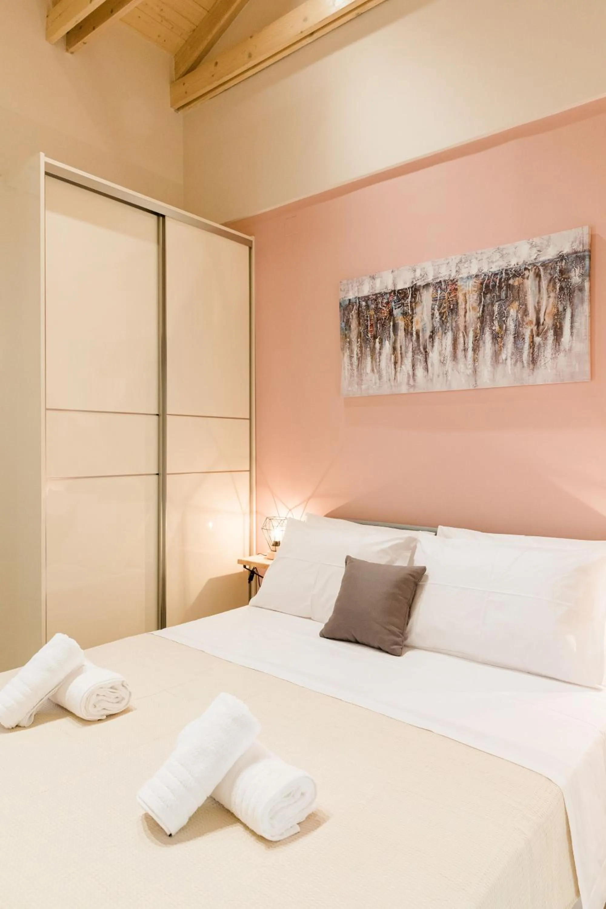 Bed in Seadrop Suites