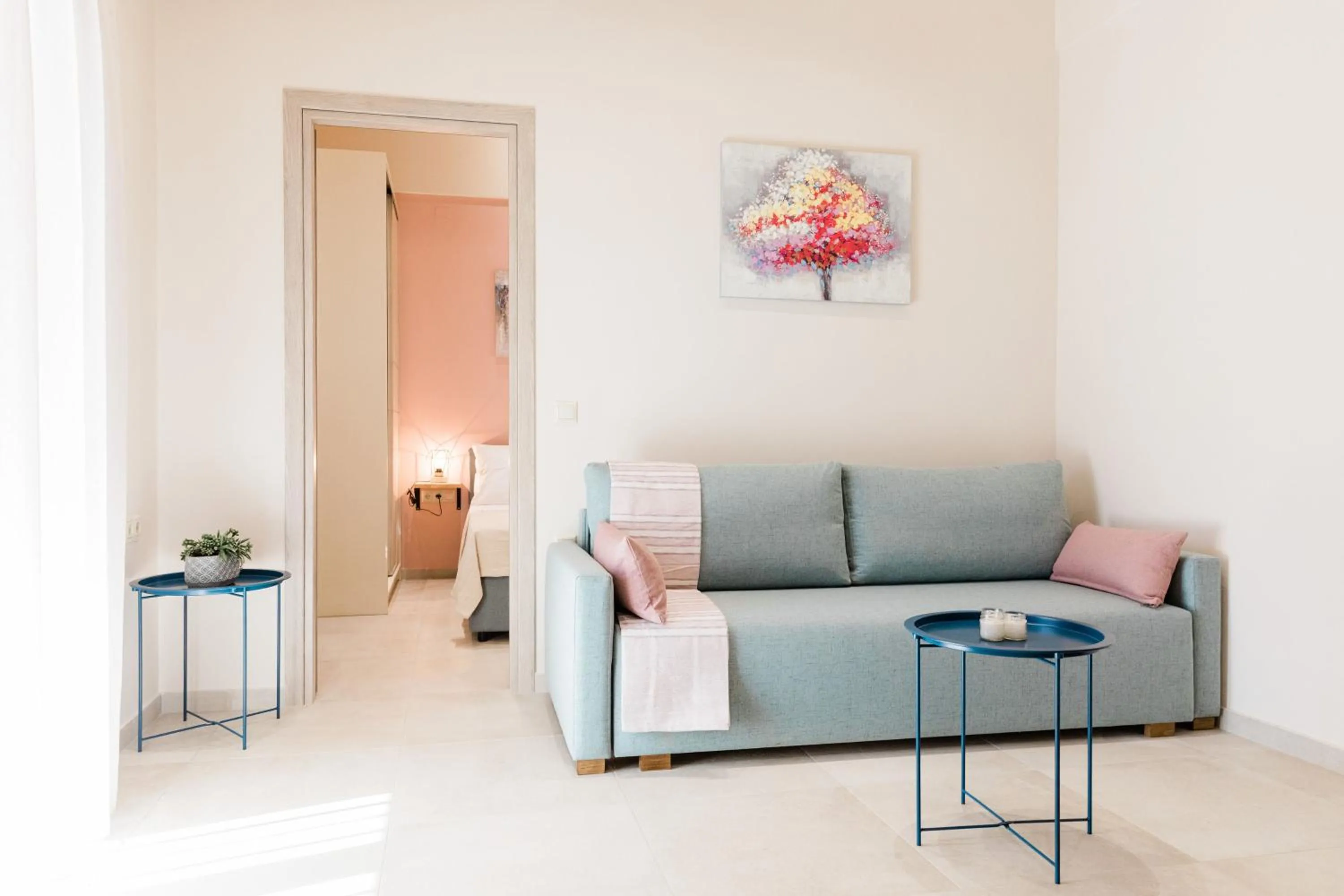 Living room in Seadrop Suites