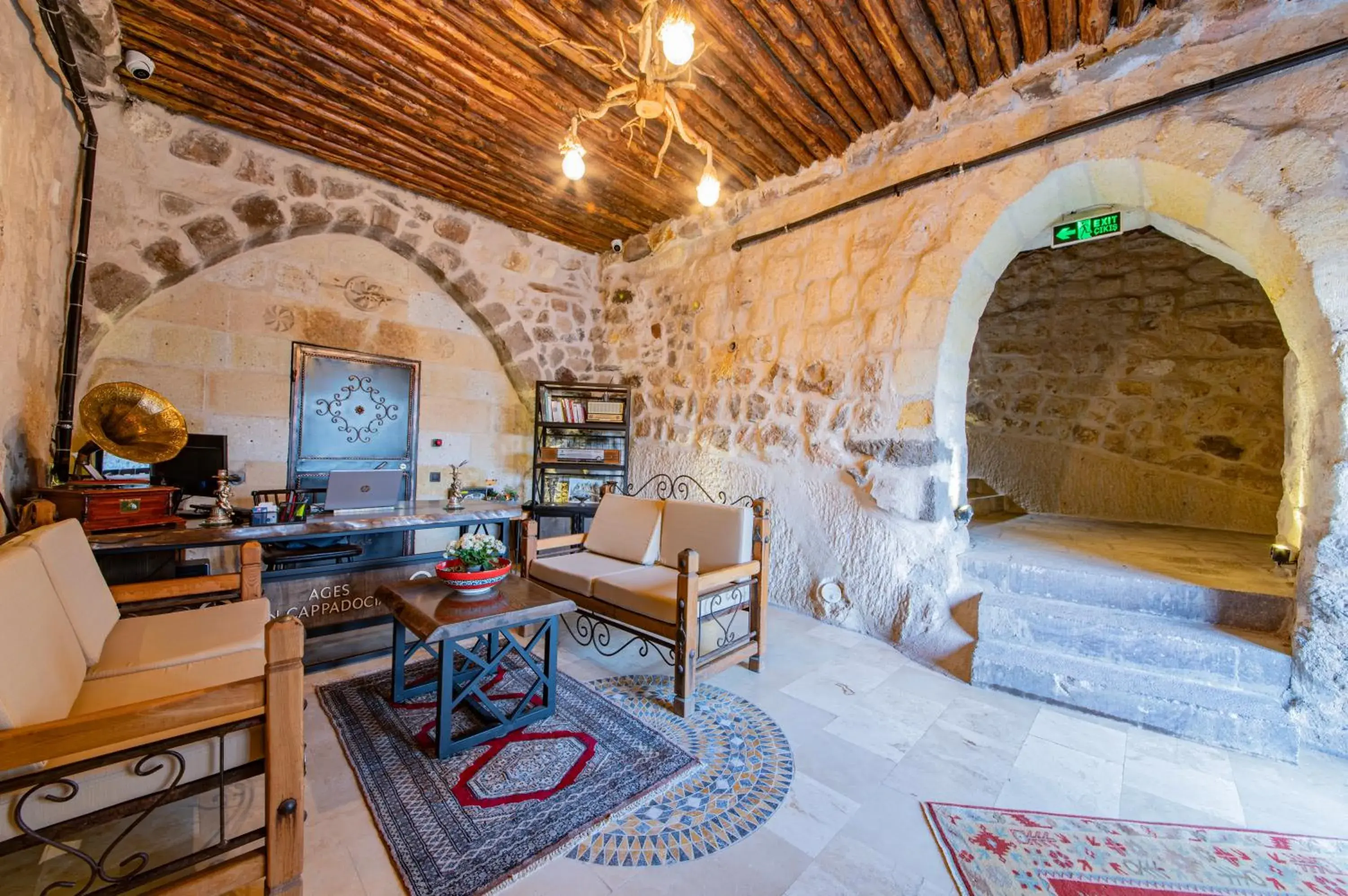 Lobby or reception in Ages in Cappadocia Lobby or reception in Ages in Cappadocia