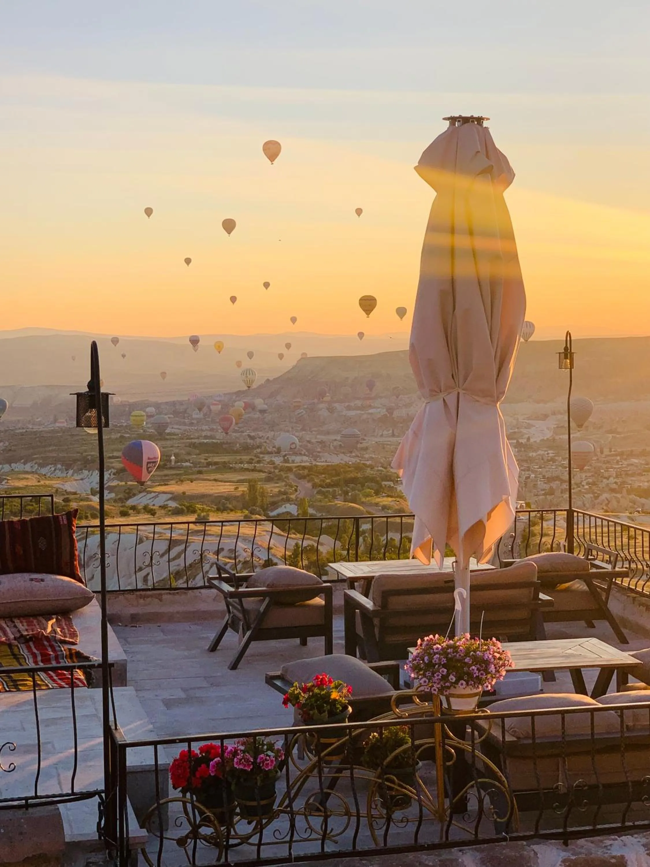 Patio in Ages in Cappadocia