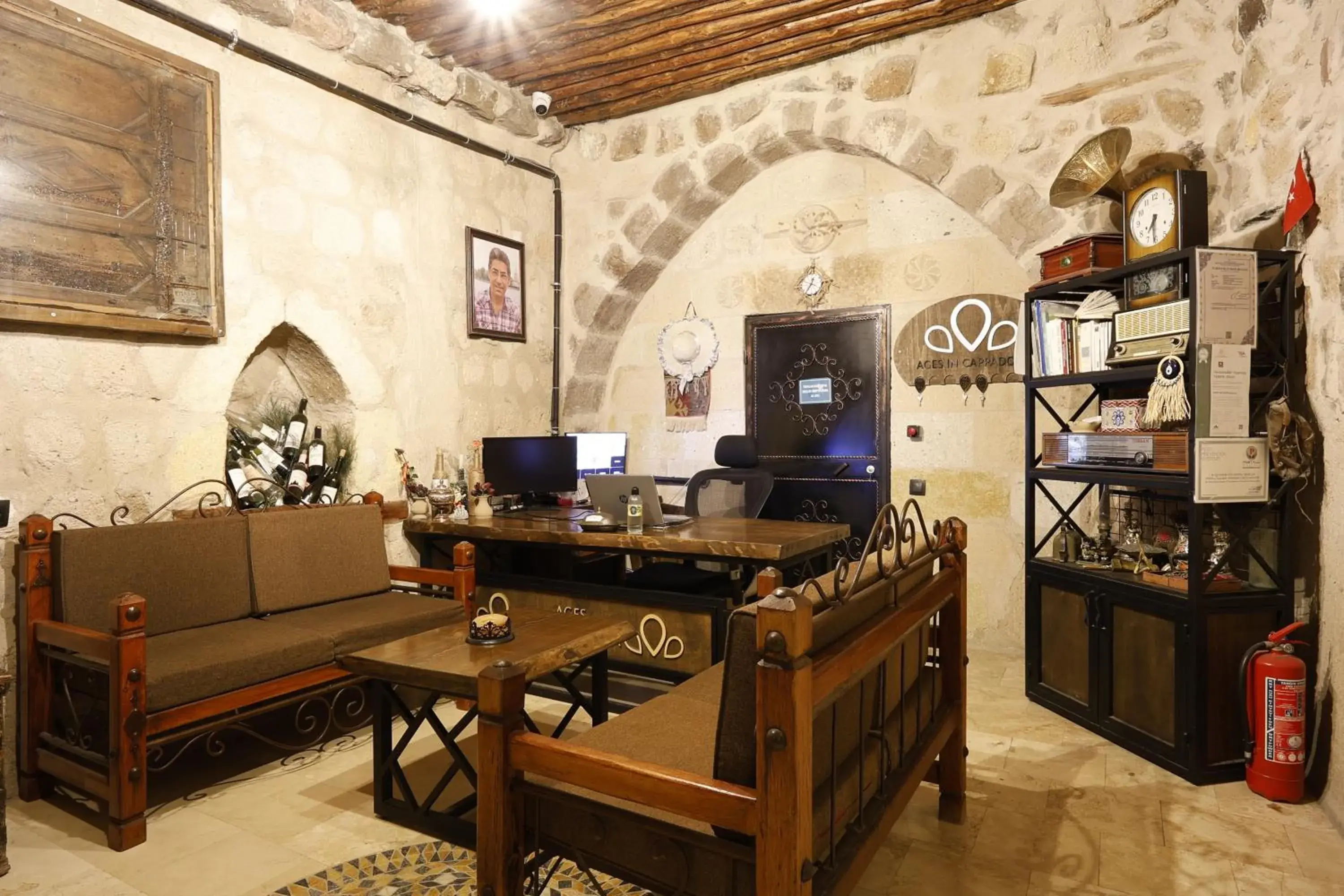 Lobby or reception in Ages in Cappadocia Lobby or reception in Ages in Cappadocia