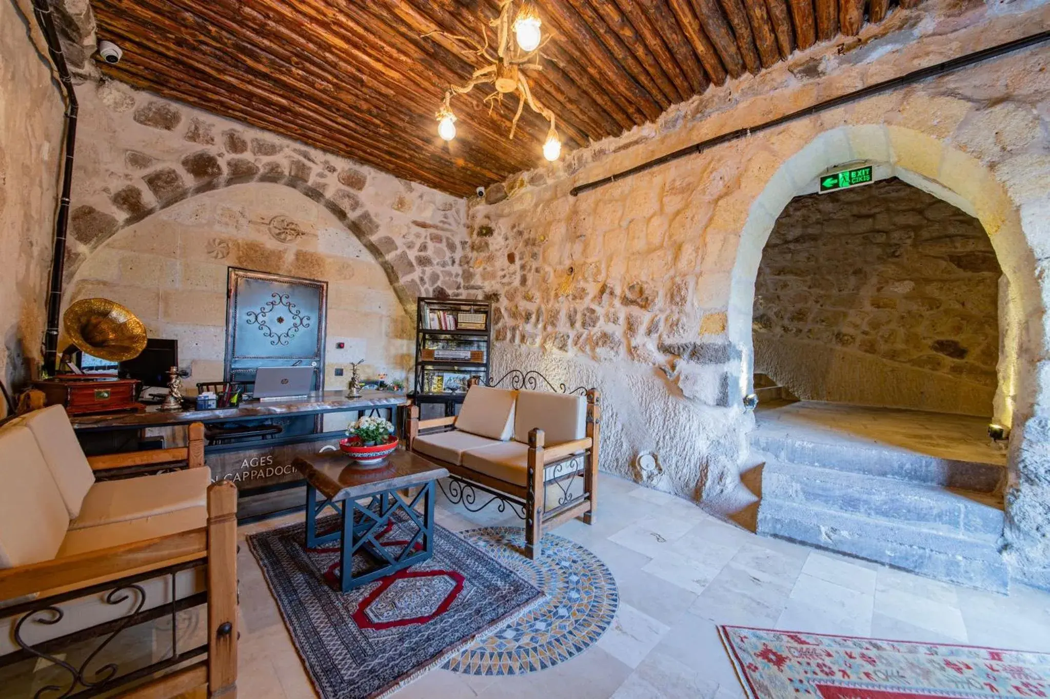 Lobby or reception in Ages in Cappadocia Lobby or reception in Ages in Cappadocia