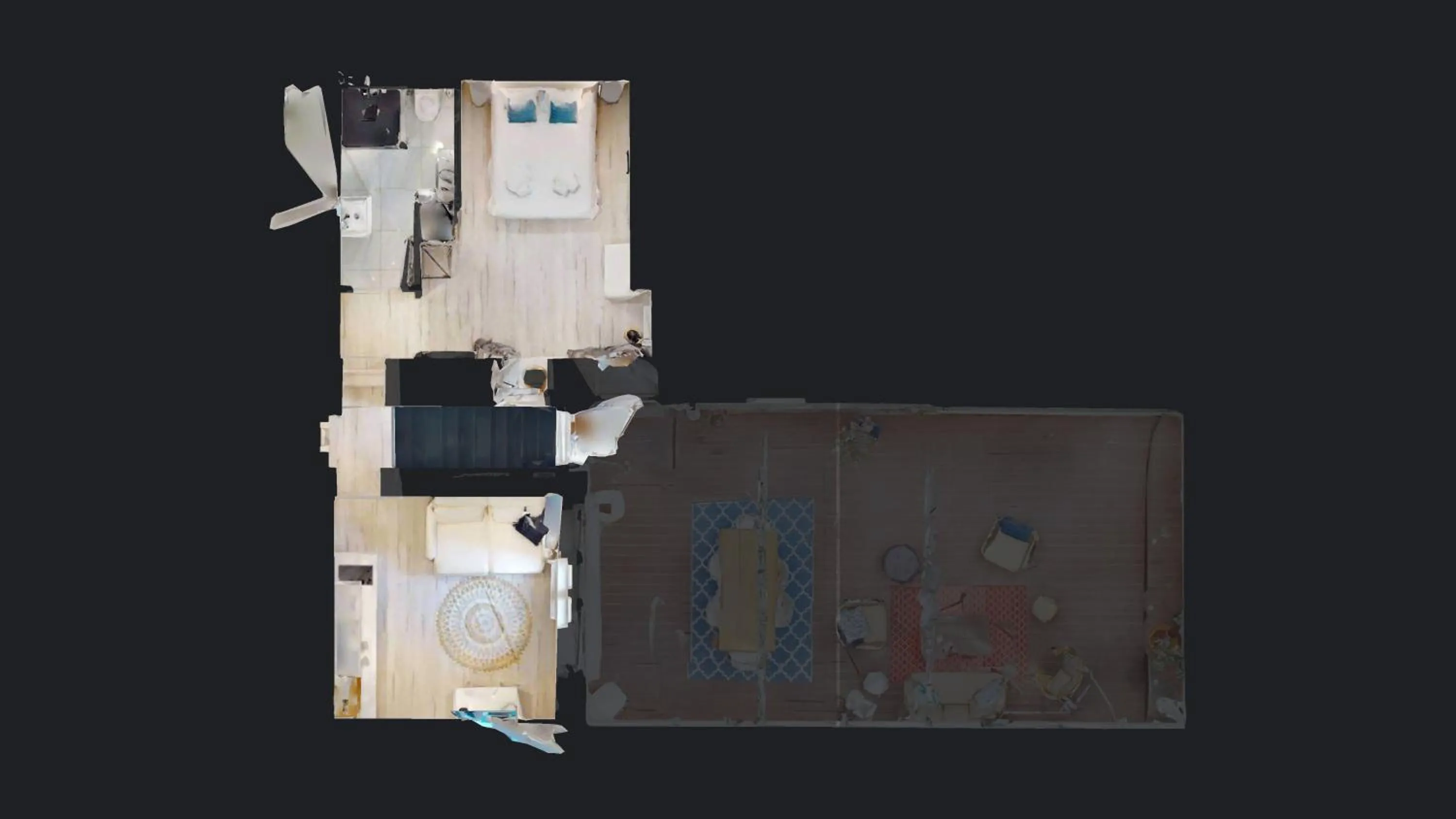 Floor plan in Appartements modernes avec véranda