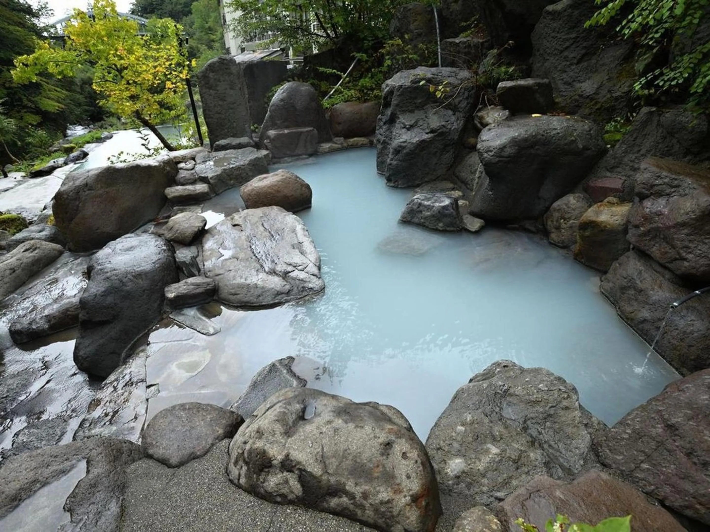 Hot Spring Bath in Kaniyu