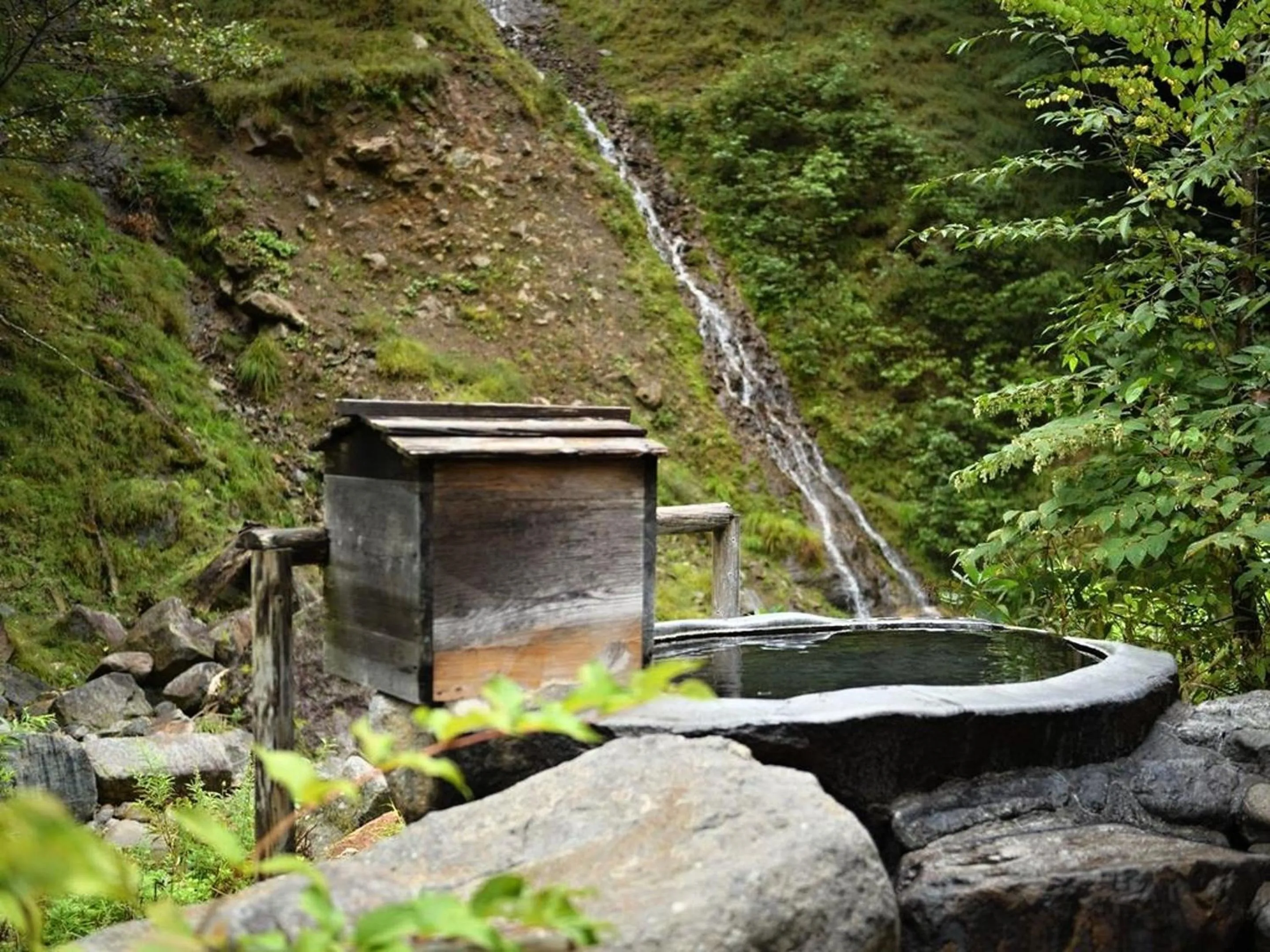 Hot Spring Bath in Kaniyu