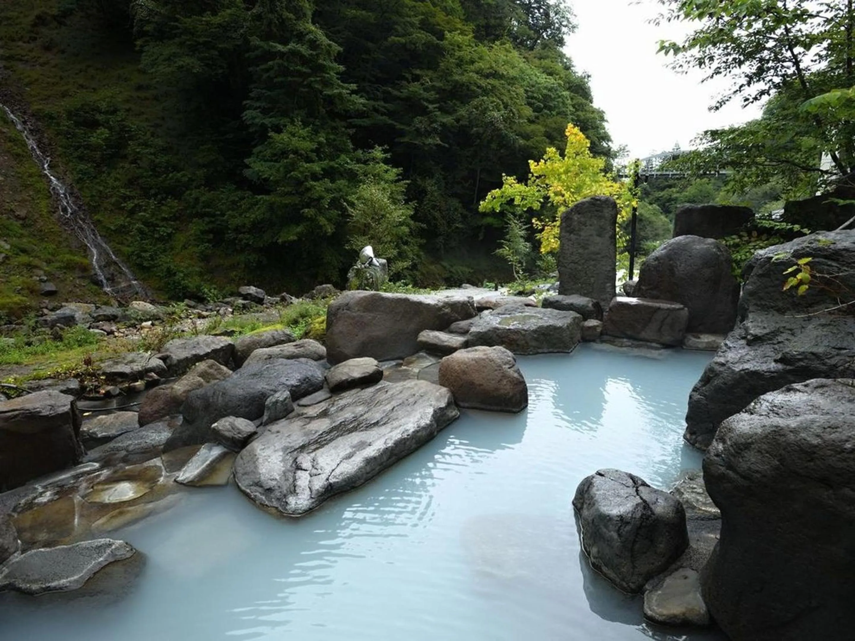 Hot Spring Bath in Kaniyu