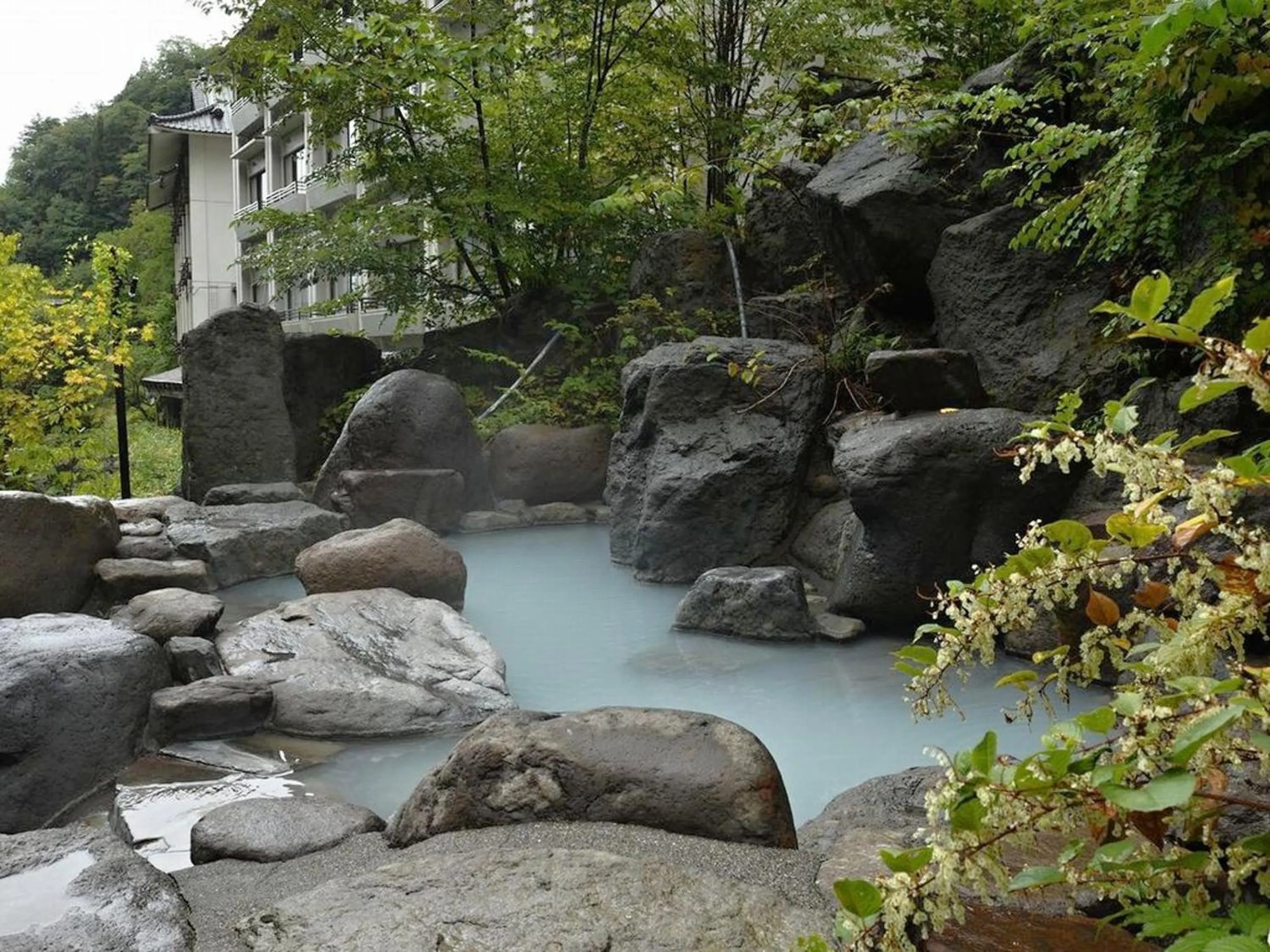 Hot Spring Bath in Kaniyu