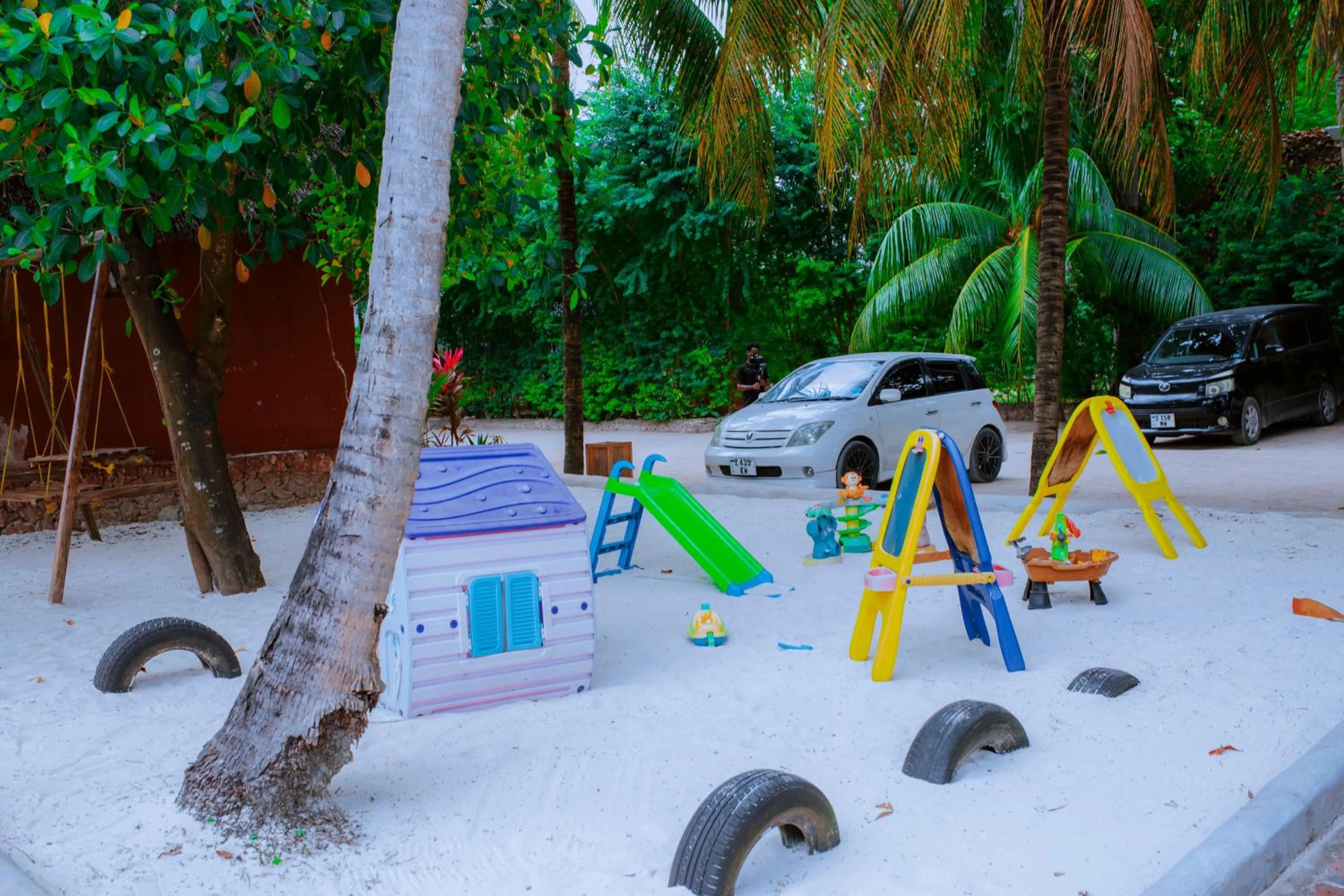 Children play ground in Mambo Ocean Resort