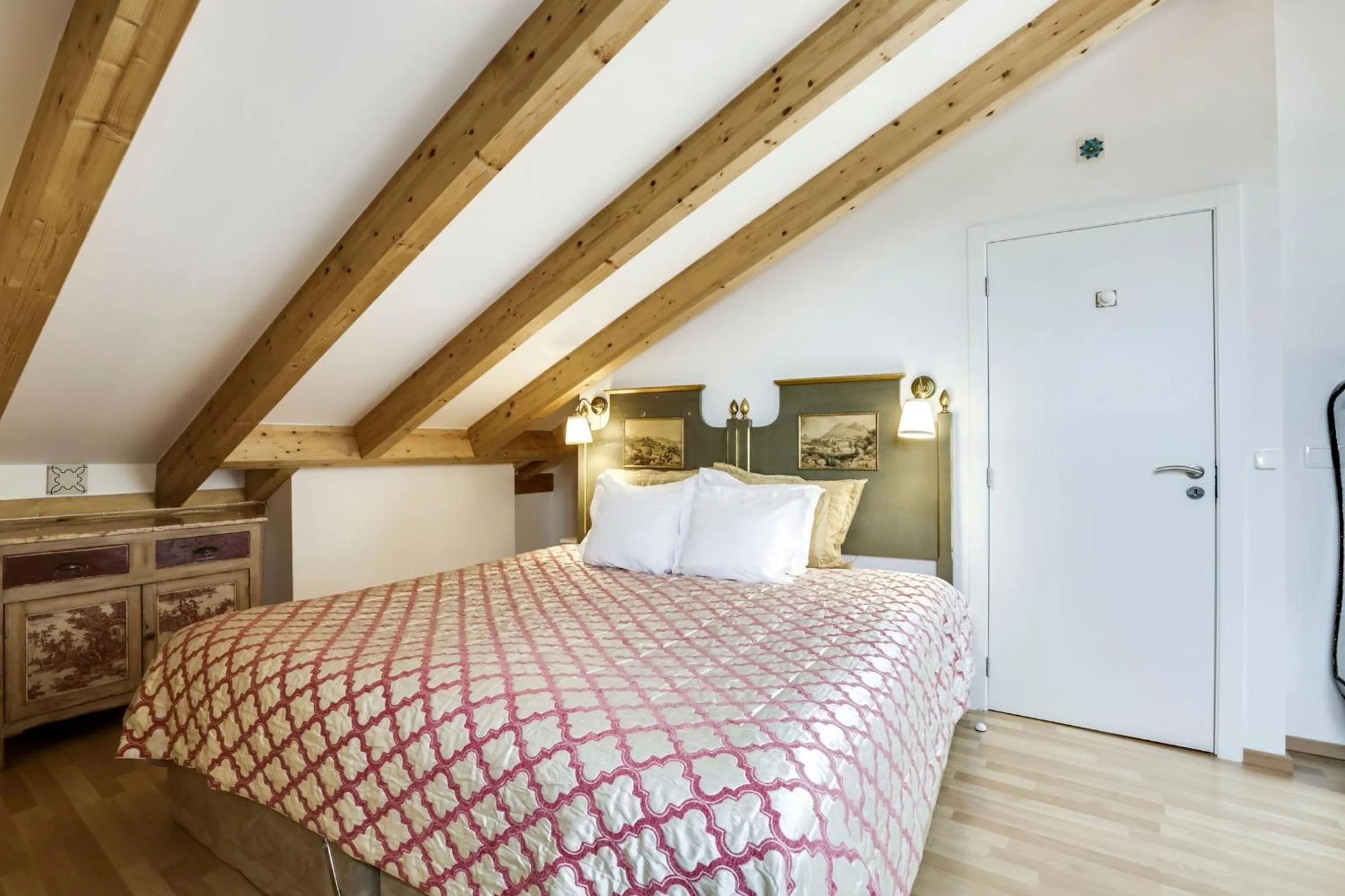 Bedroom, Bed in LUXa Charm House by LovelyStay