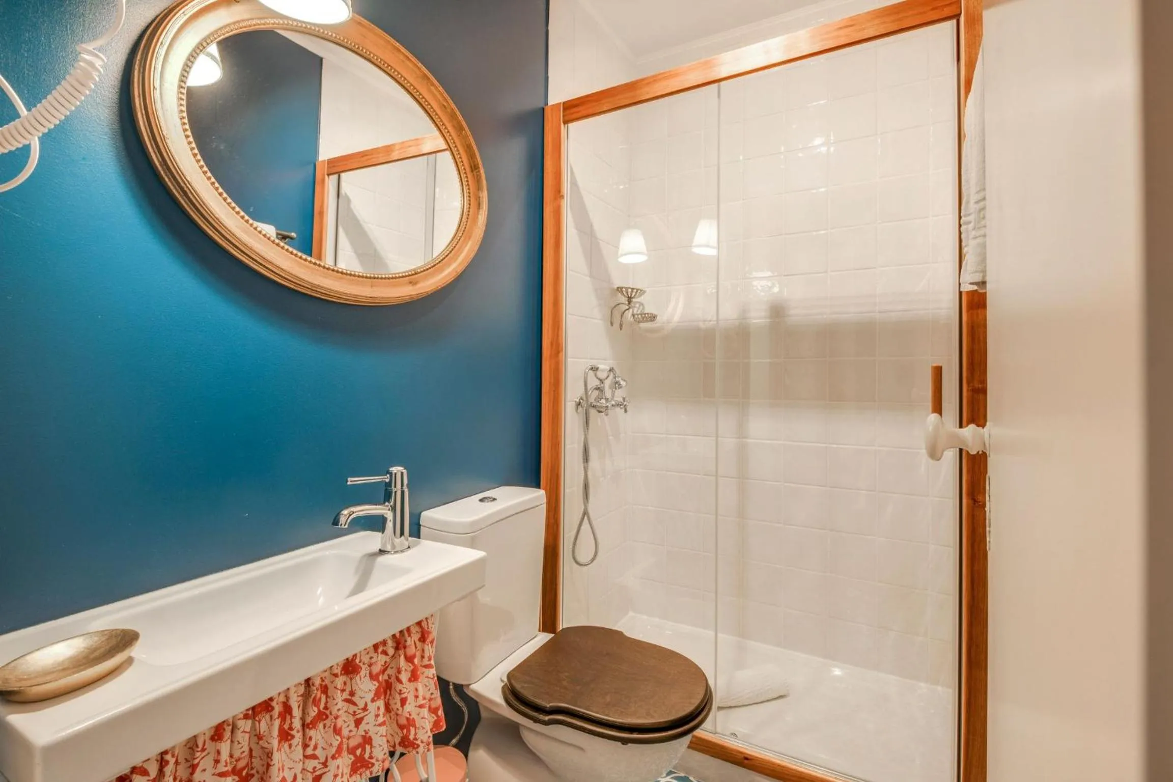 Shower in LUXa Charm House by LovelyStay