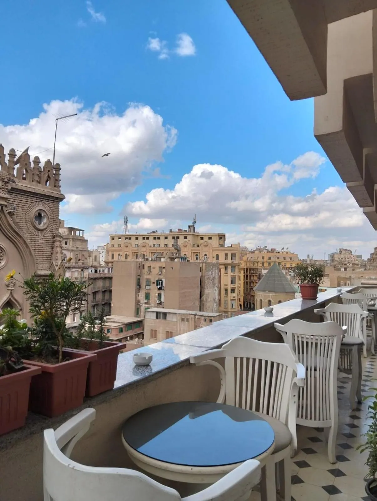 Balcony/Terrace in Eileen Hotel Cairo