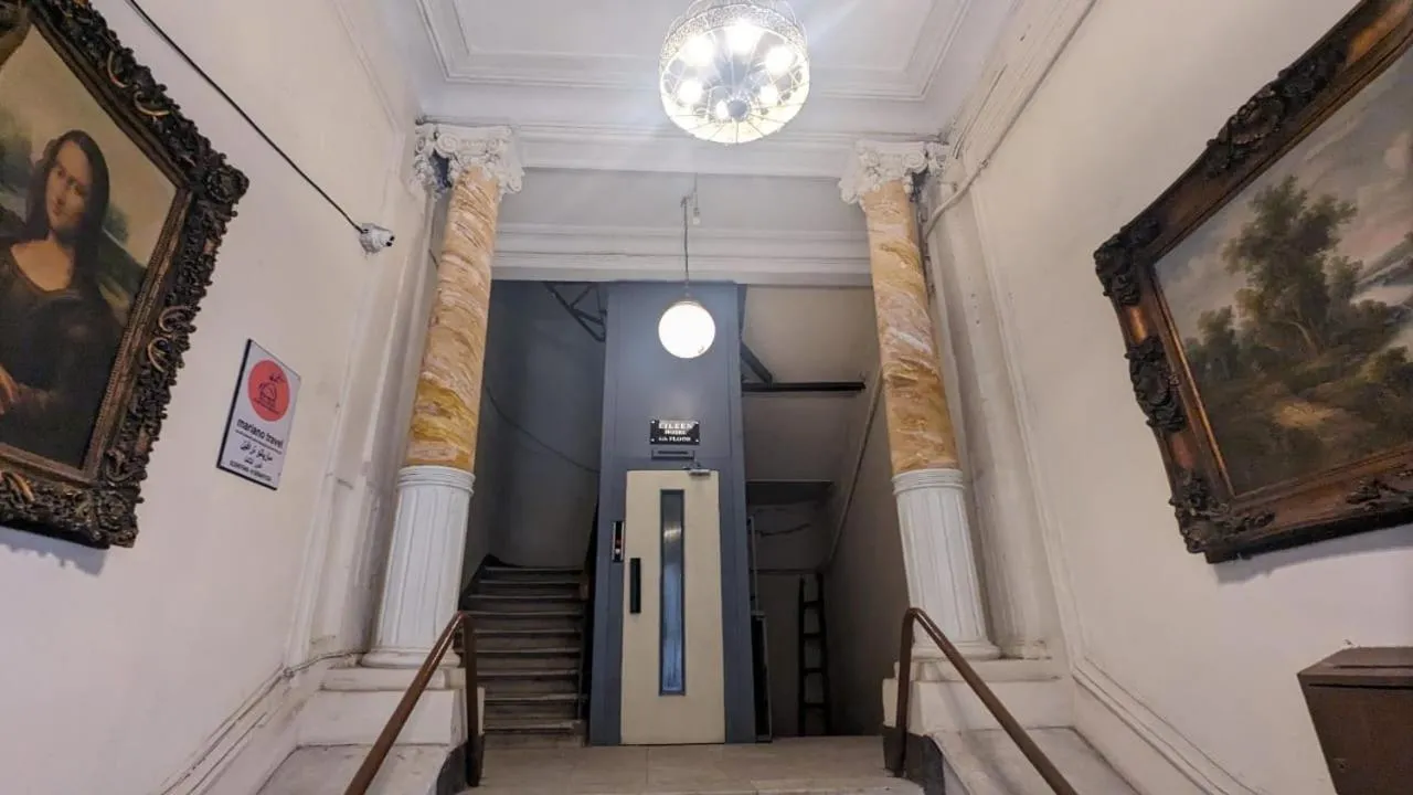 elevator in Eileen Hotel Cairo