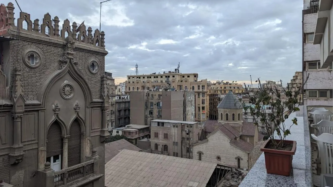 City view in Eileen Hotel Cairo
