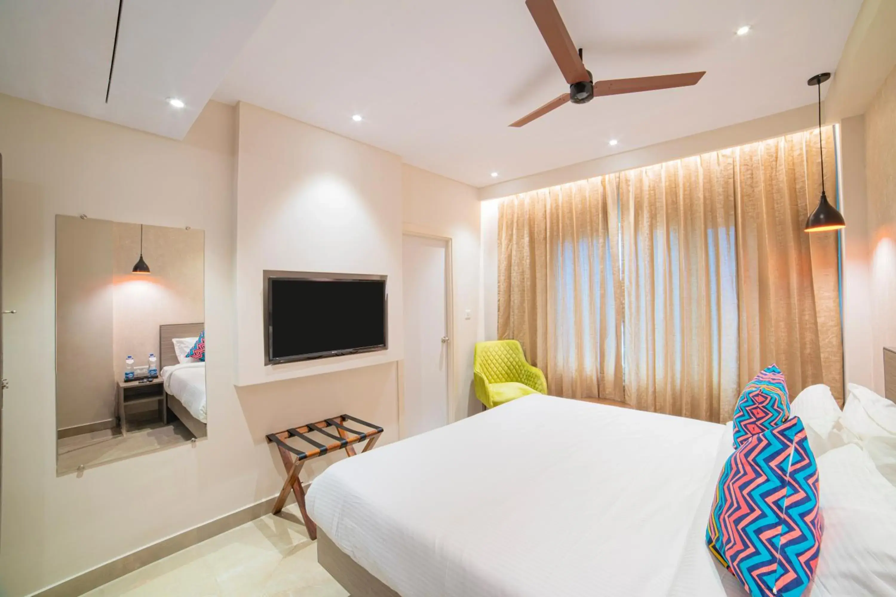 Bedroom, Bed in The Beacon Hotel Visakhapatnam Bedroom, Bed in The Beacon Hotel Visakhapatnam