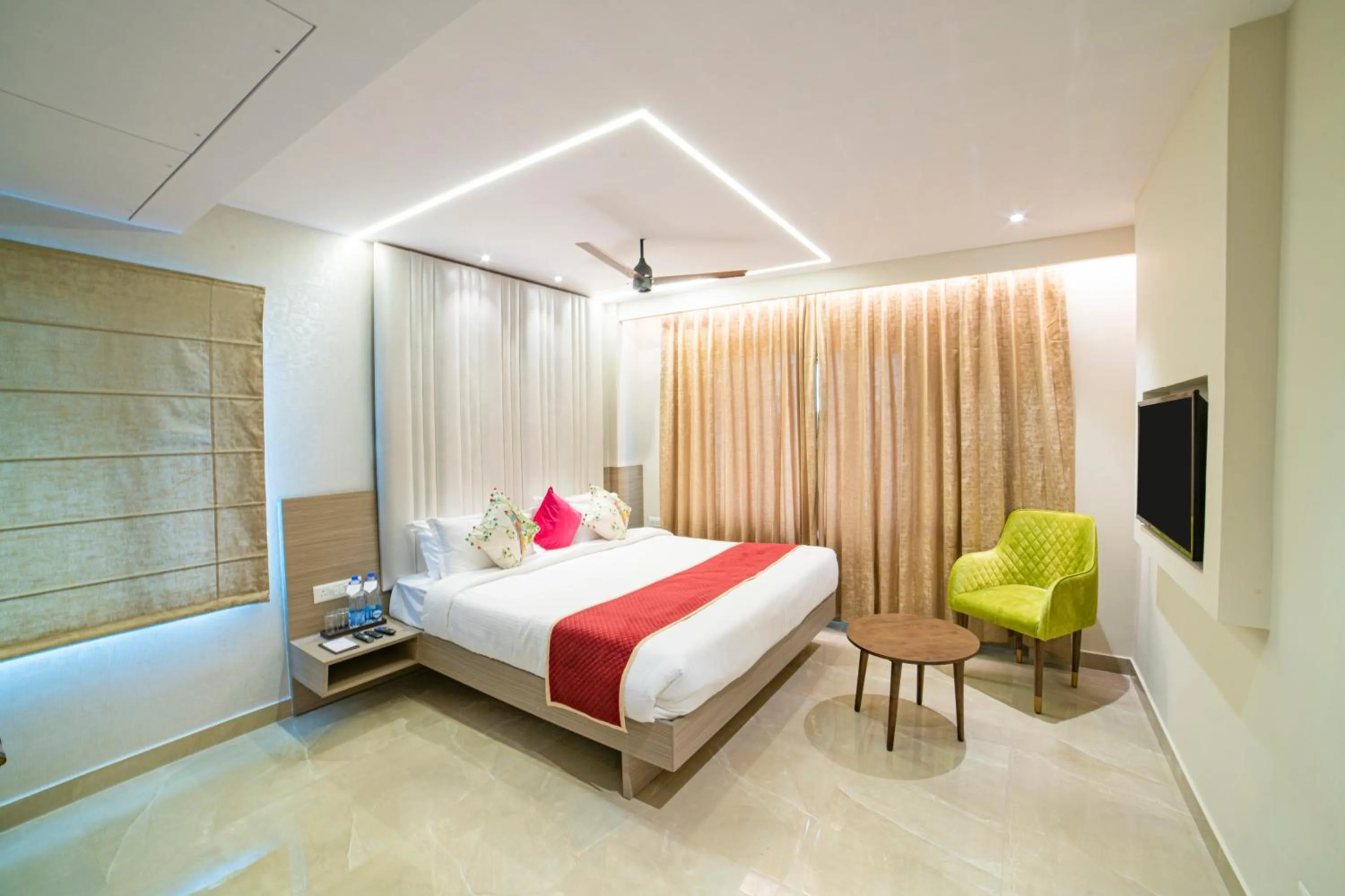Bedroom, Bed in The Beacon Hotel Visakhapatnam