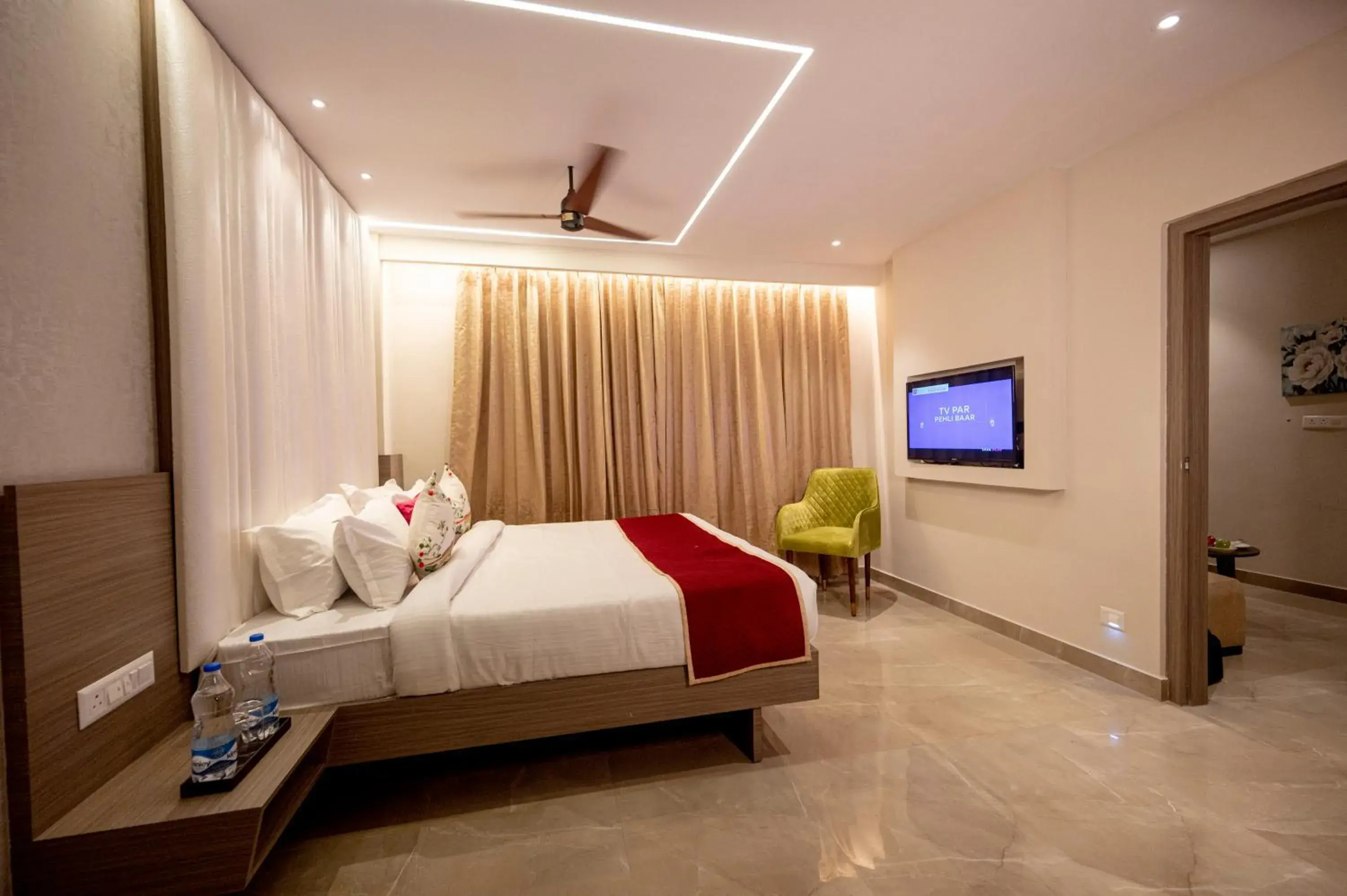 Bedroom, Bed in The Beacon Hotel Visakhapatnam Bedroom, Bed in The Beacon Hotel Visakhapatnam