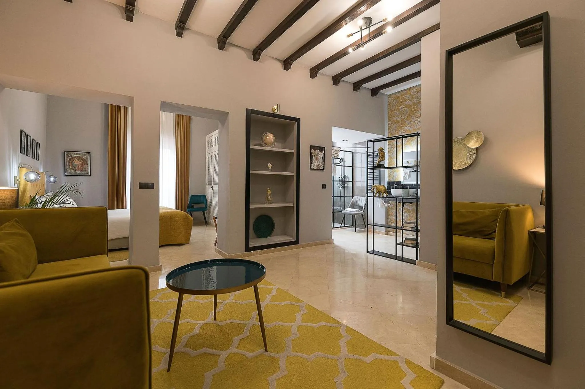 Living room in Boutique Suites