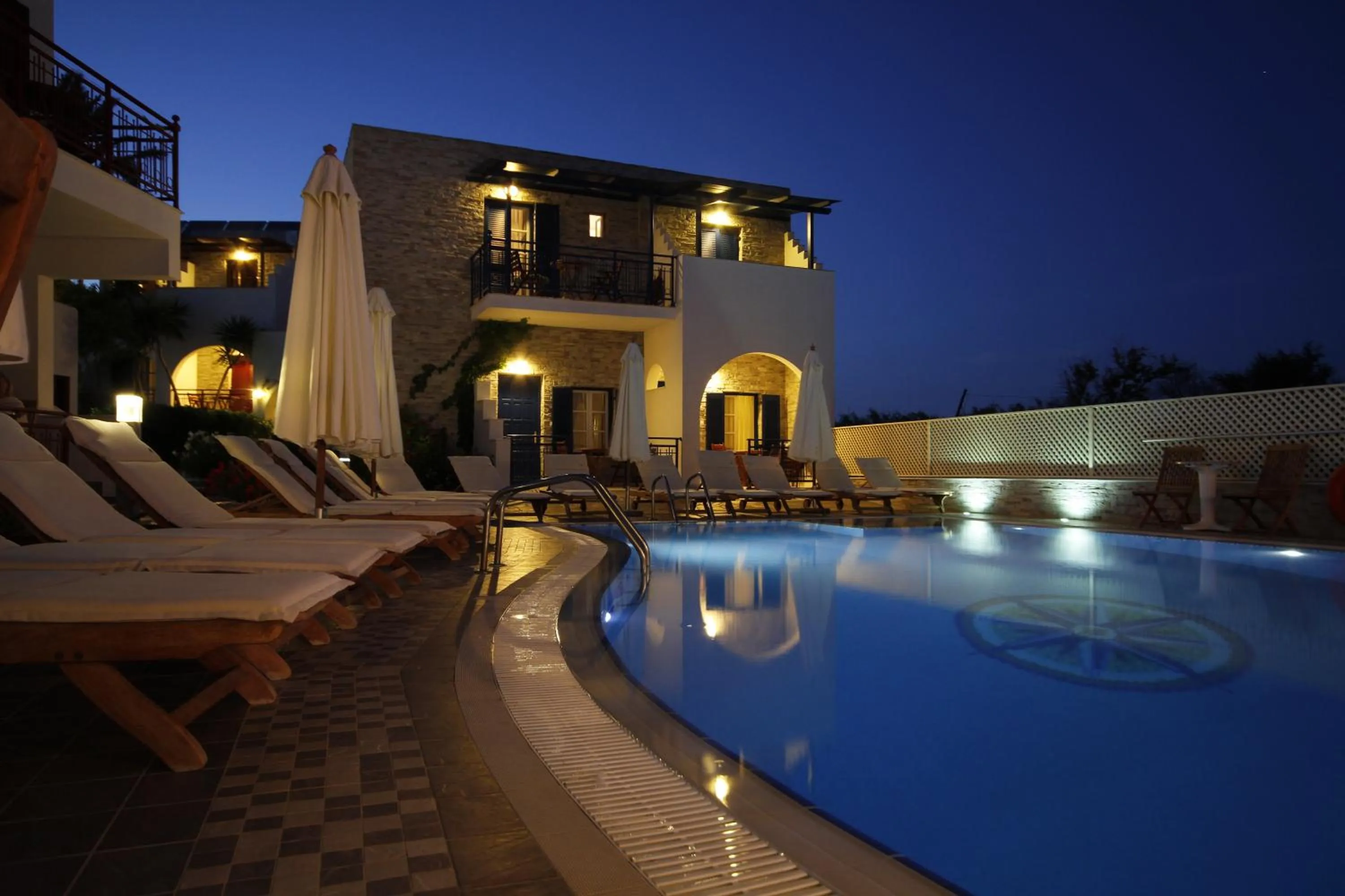 Swimming pool in Katerina Hotel