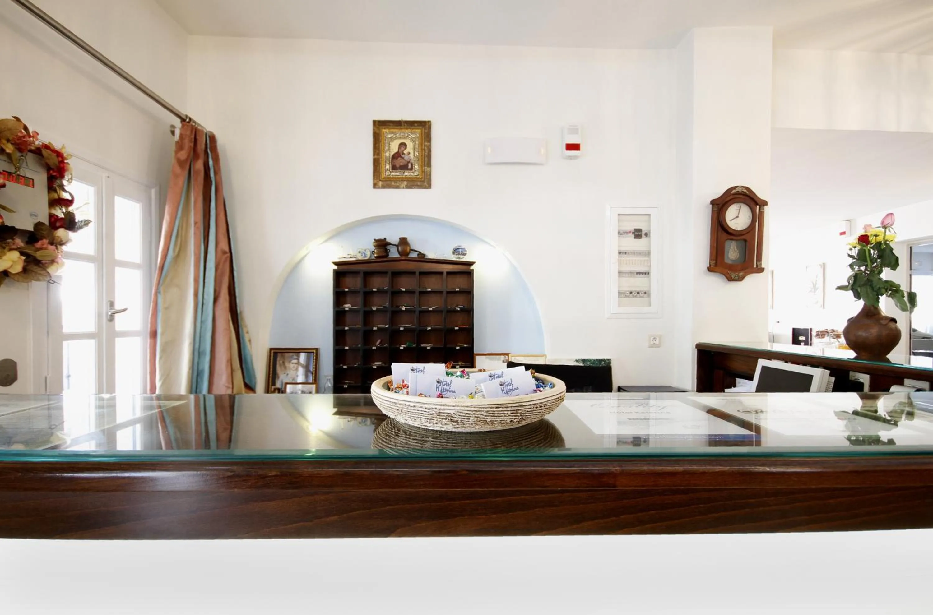 Lobby or reception in Katerina Hotel