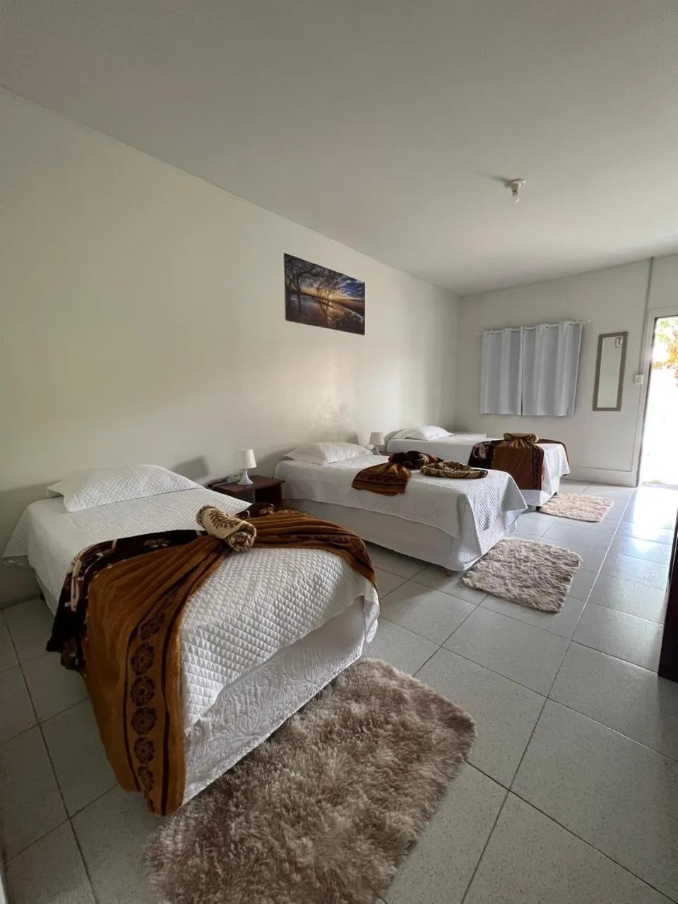 Bed in POUSADA ESTRELA DA MANHÃ