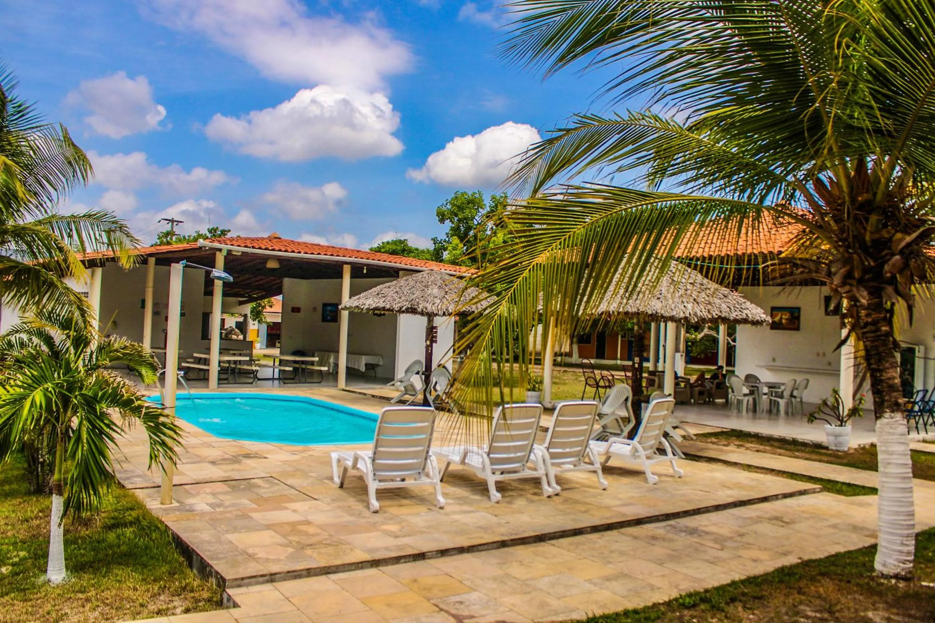 Pool view in POUSADA ESTRELA DA MANHÃ