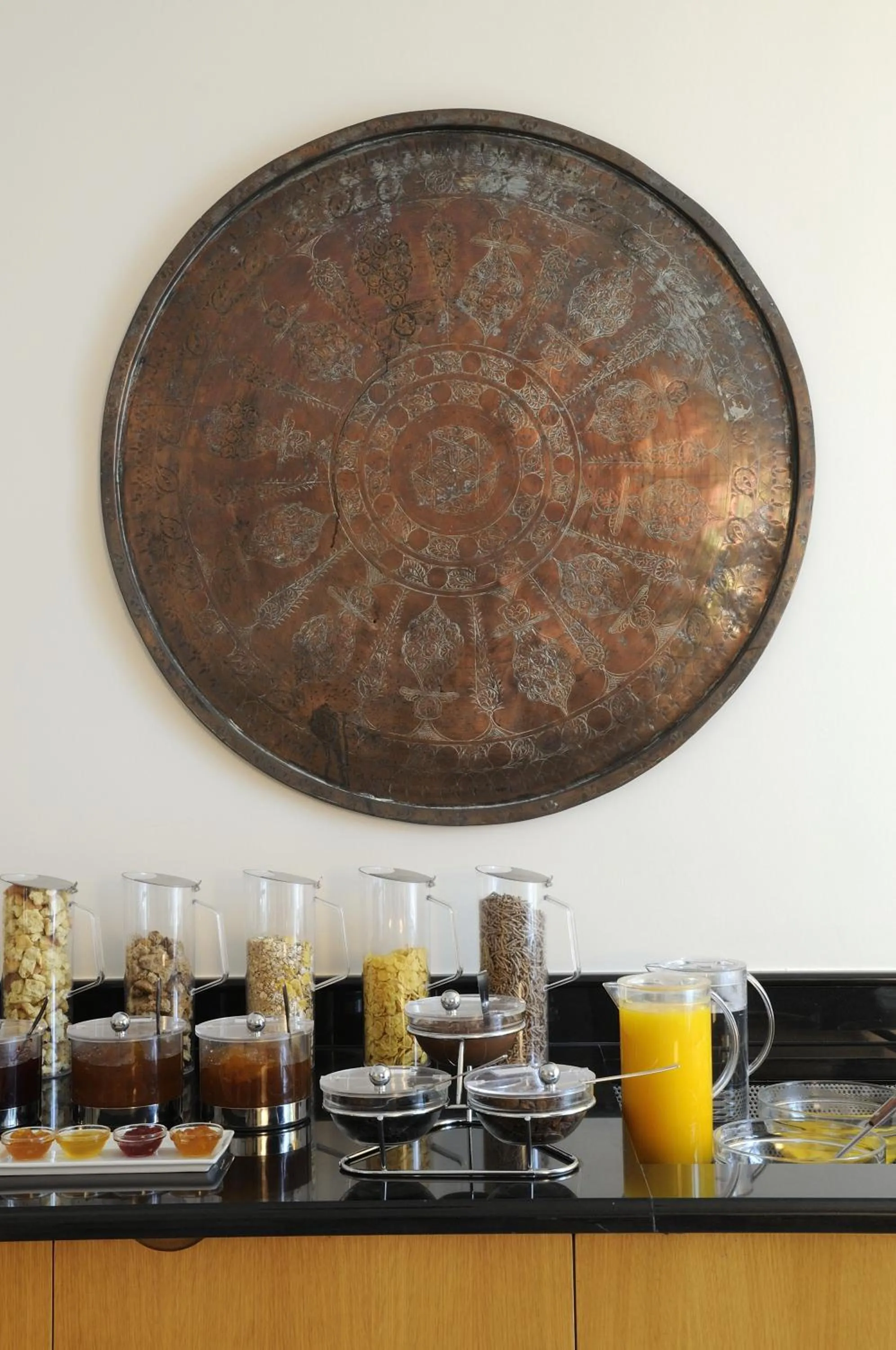 American breakfast in Hotel Leto Hydra