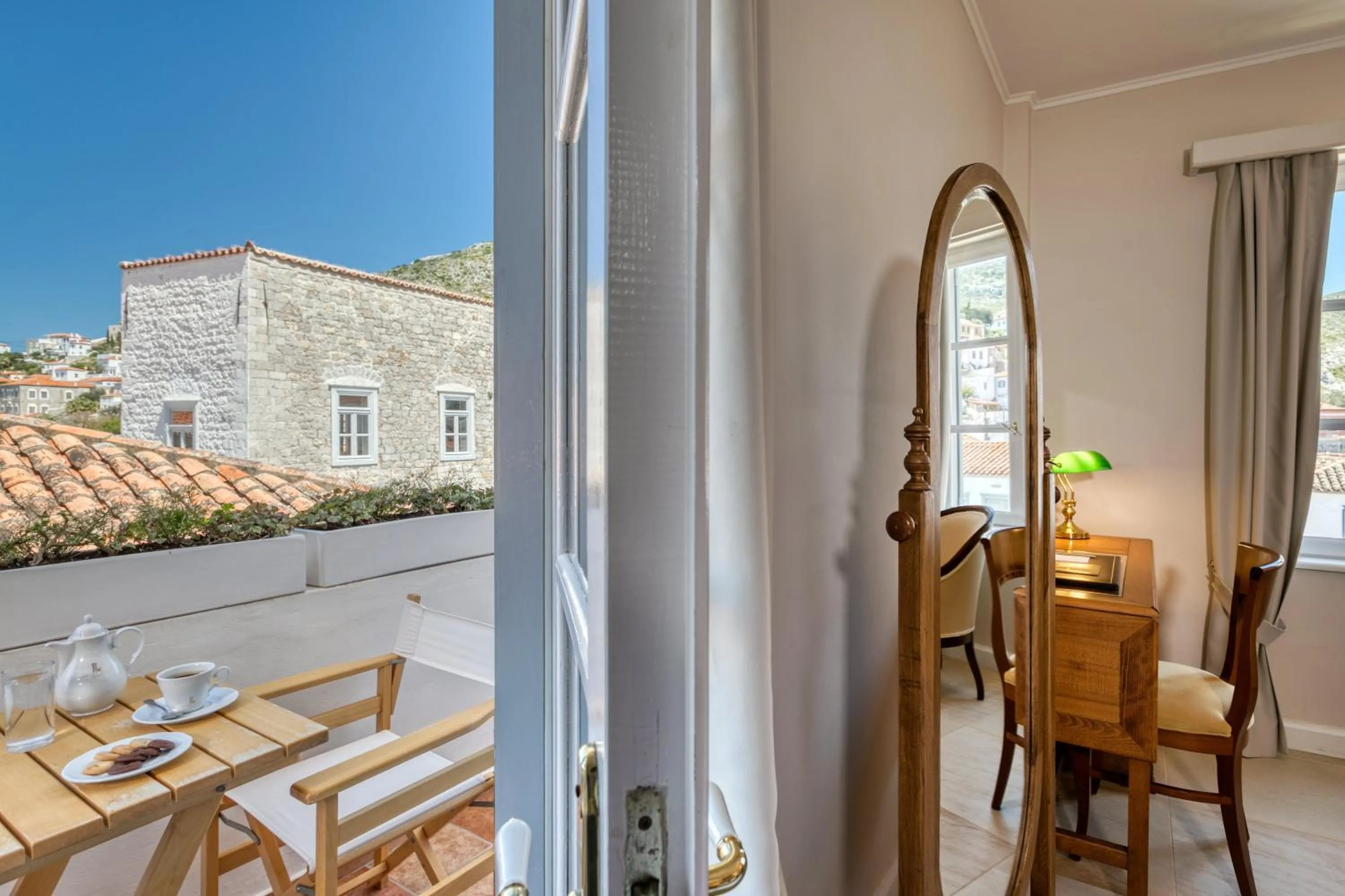 Balcony/Terrace in Hotel Leto Hydra