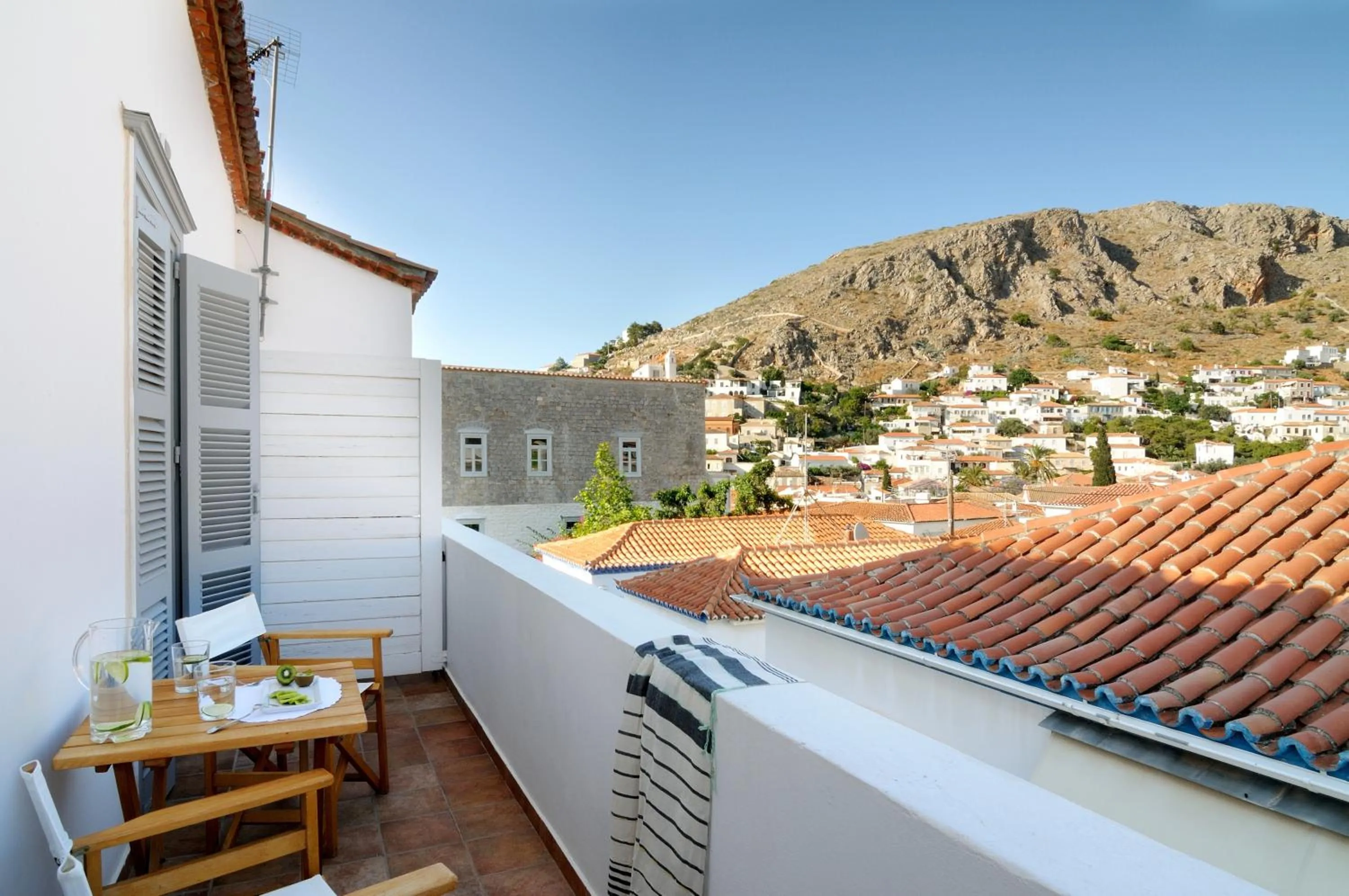Balcony/Terrace in Hotel Leto Hydra
