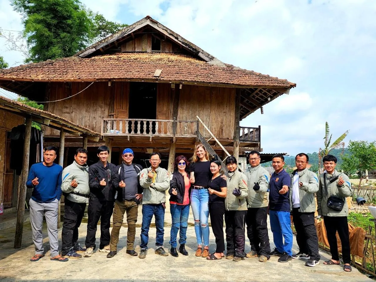 Garden in Frontier Hostel & Tours